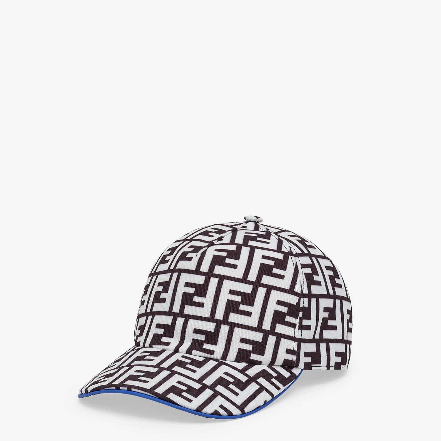 Multicolor fabric baseball cap - 1