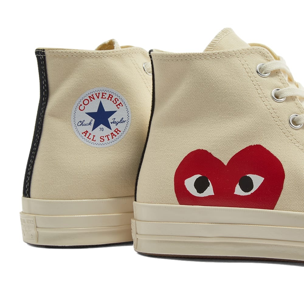 Comme des Garcons Play x Converse Chuck Taylor 1970s Hi - 4