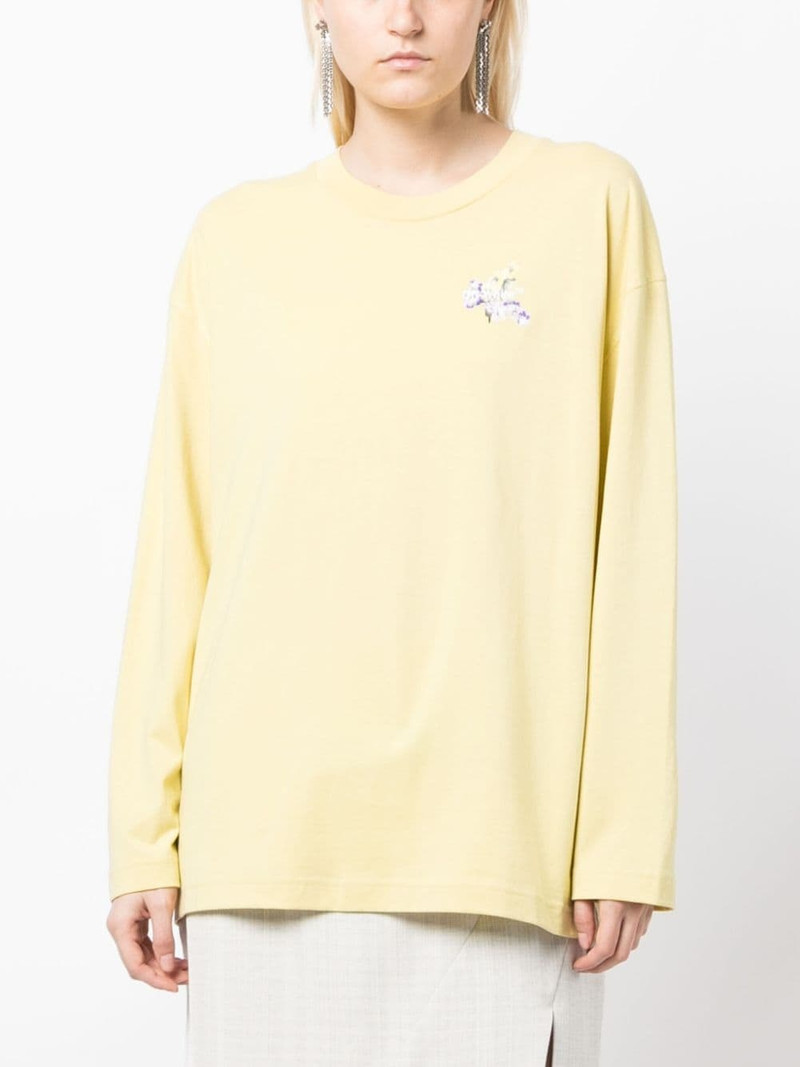 Flower Arrow organic-cotton sweatshirt 3