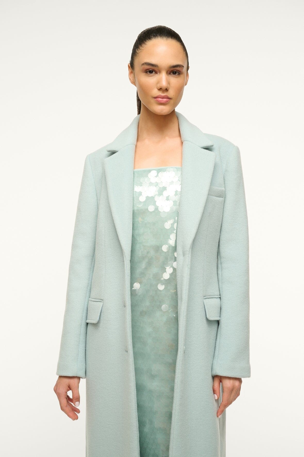 STAUD SANZA COAT MIST - 4