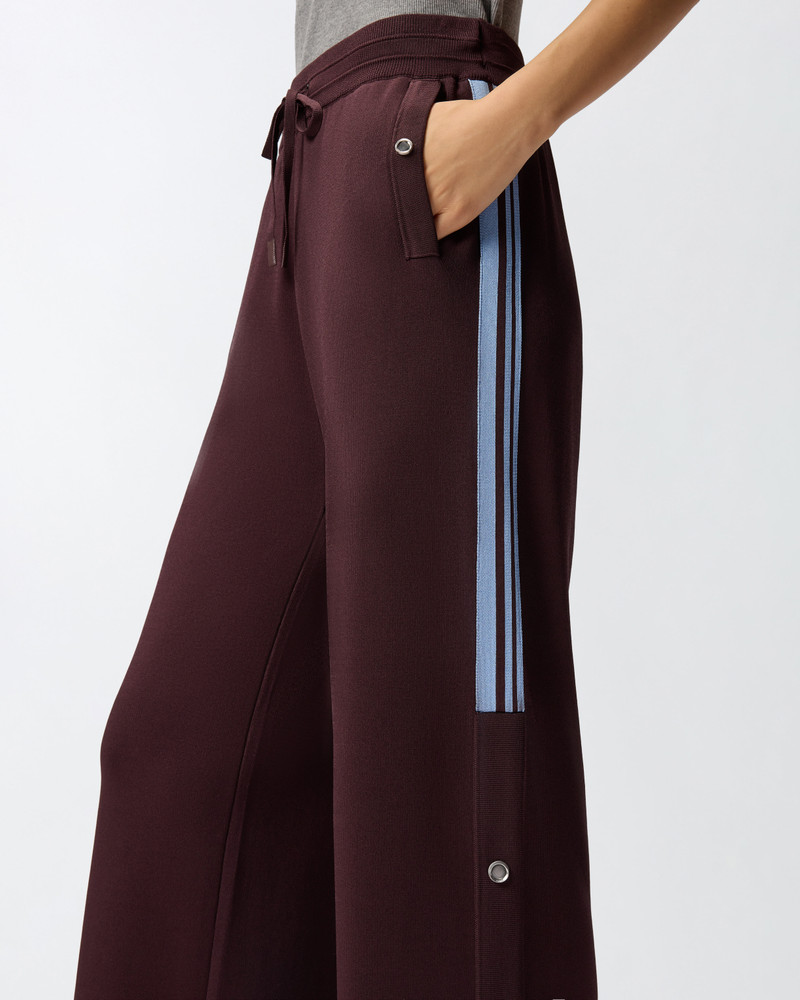 side-stripe drawstring 바지 5