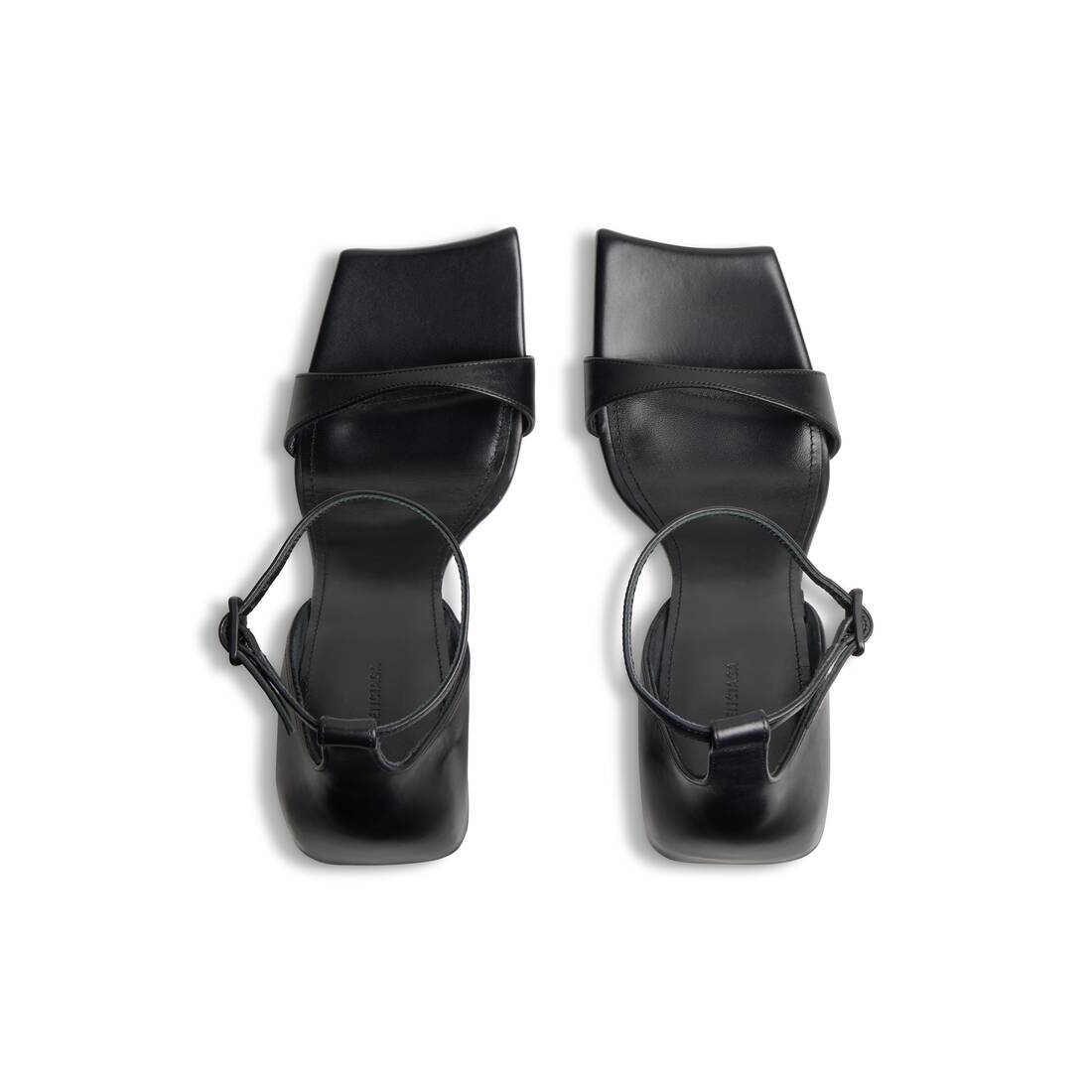 Women's Hourglass 100mm Sandal  in Black - 6