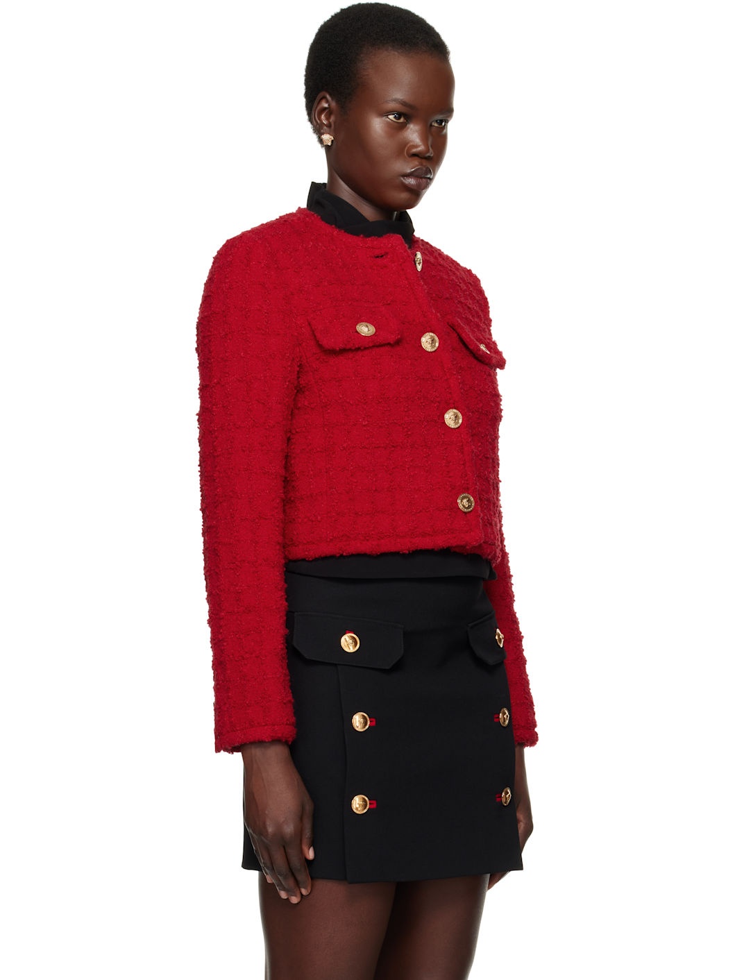 Red Heritage Tweed Jacket - 2