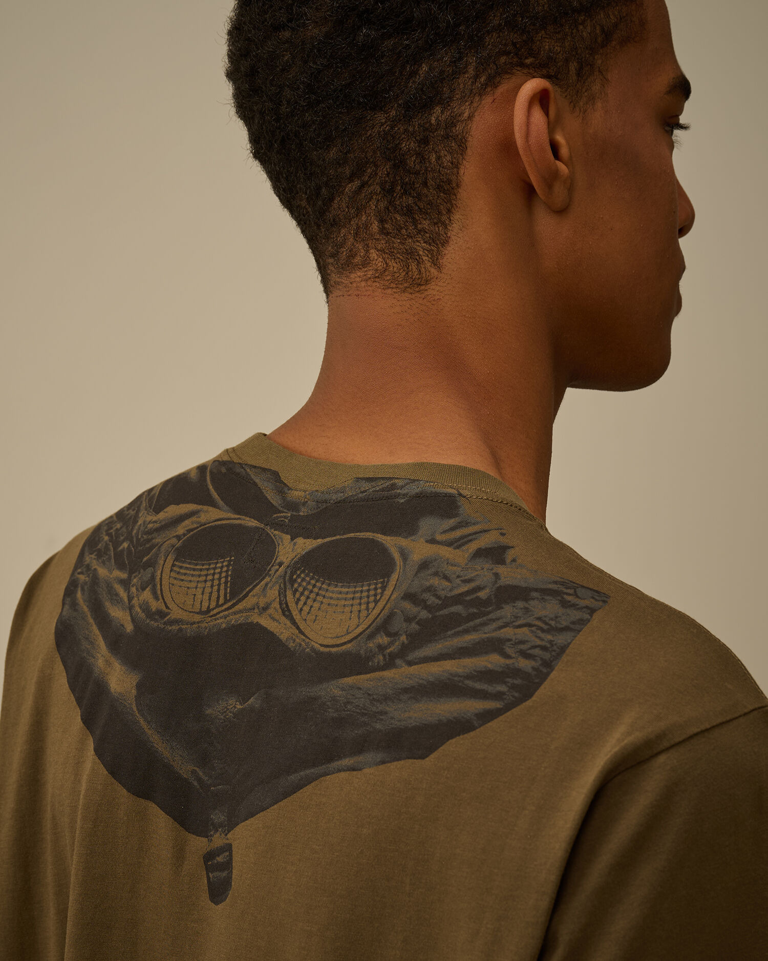 30/1 Jersey Short Sleeve Goggle T-Shirt - 5