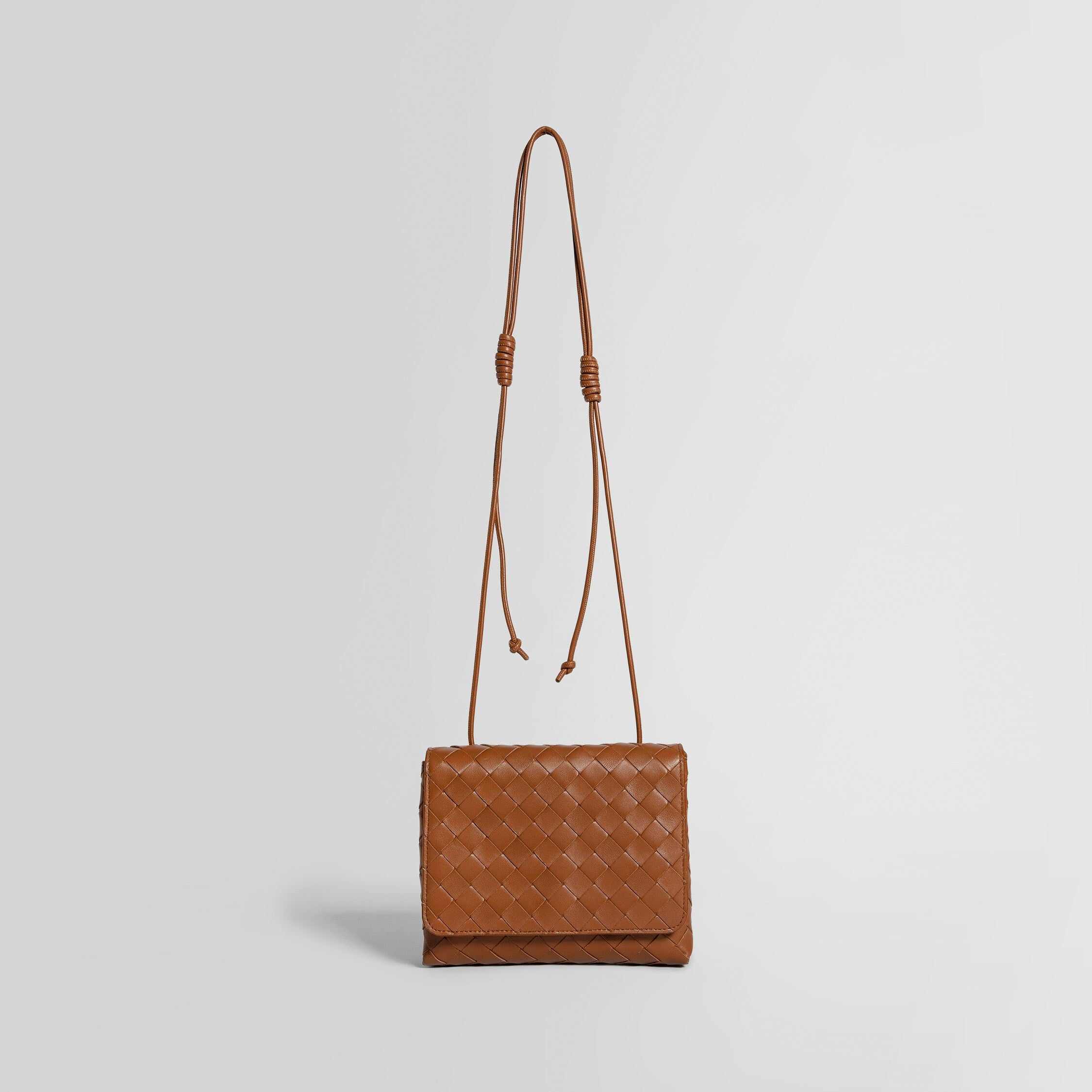 BOTTEGA VENETA WOMAN BROWN SHOULDER BAGS - 6