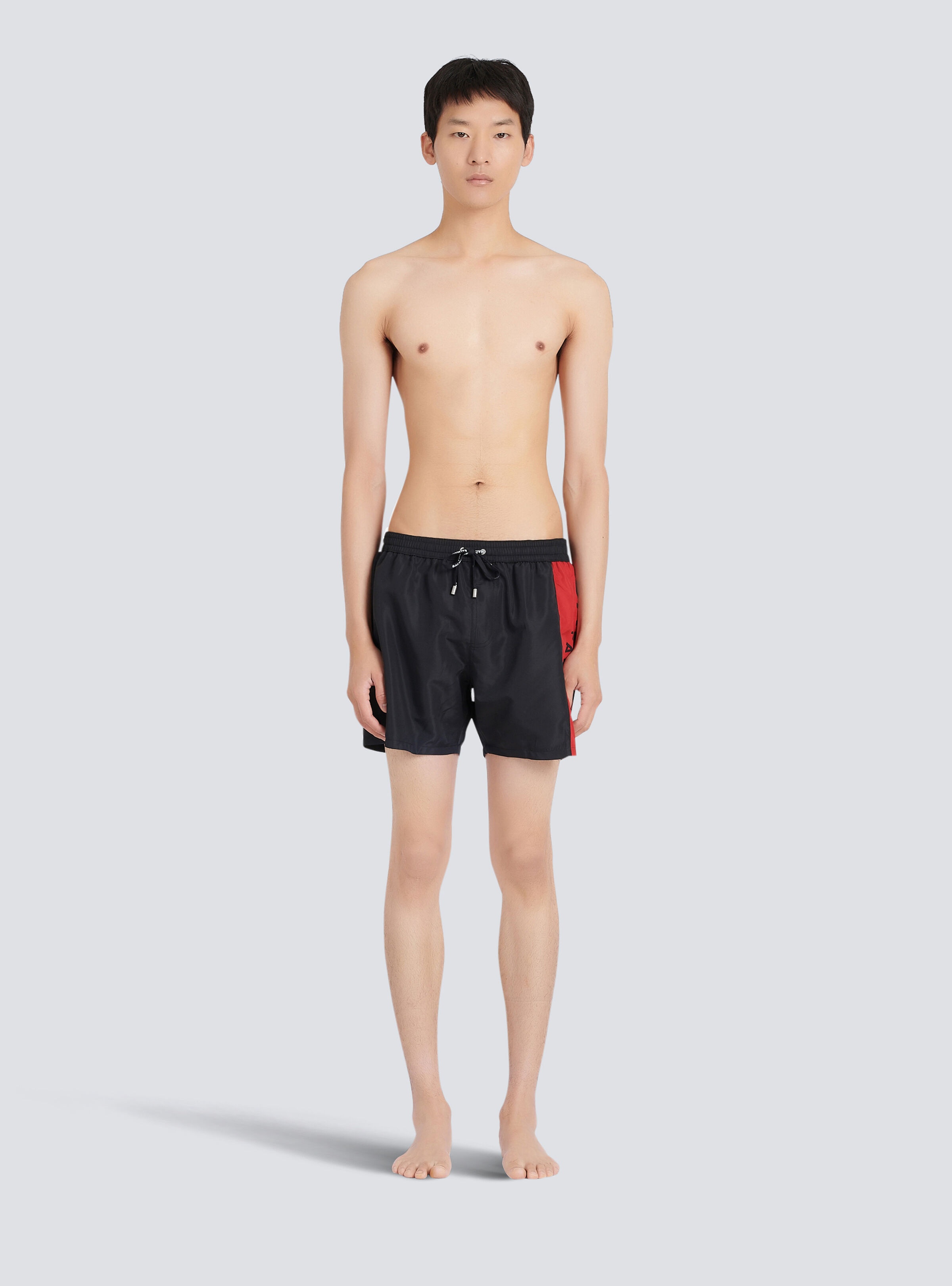 Balmain logo swim shorts - 3