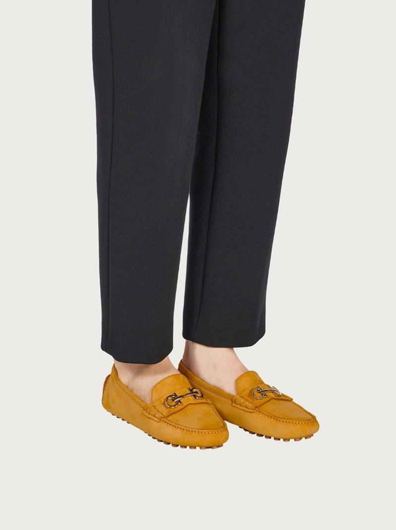 FERRAGAMO DOUBLE GANCINI DRIVER MOCCASIN outlook