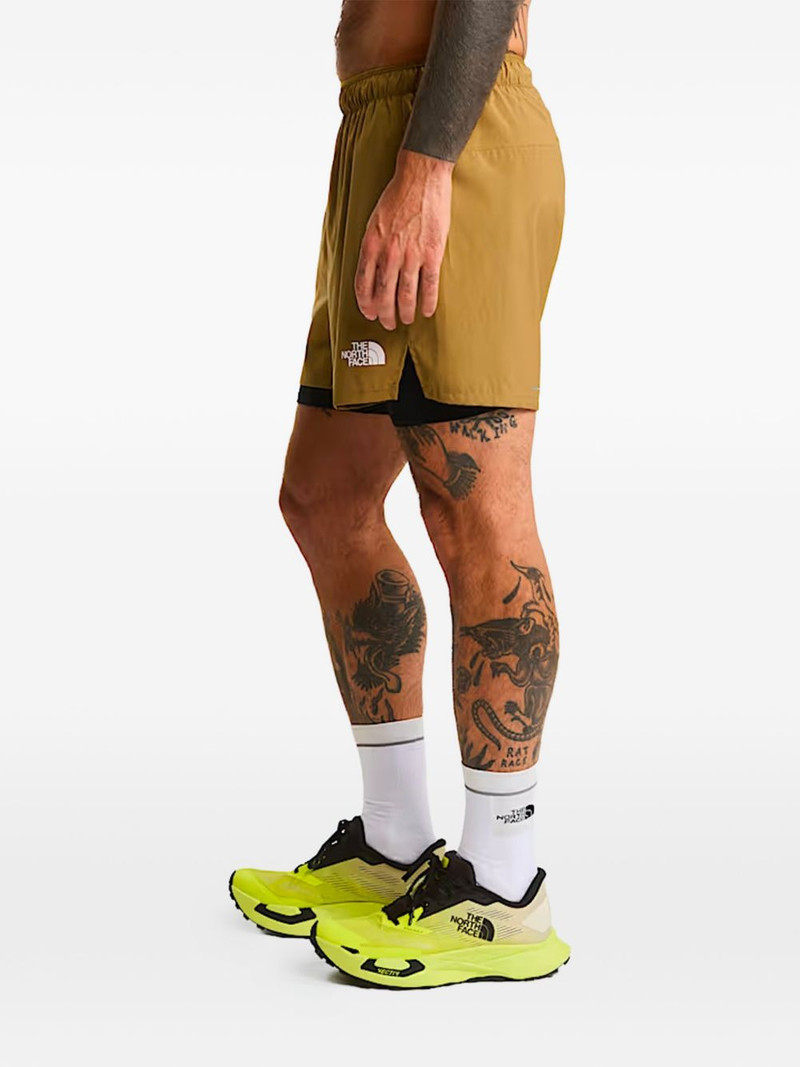 The North Face logo shorts outlook