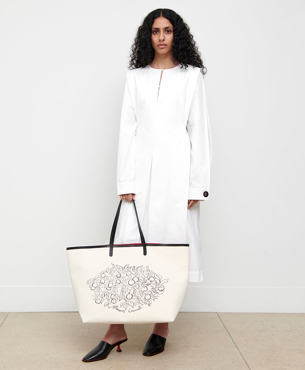 OVERSIZED CANVAS TOTE - 2