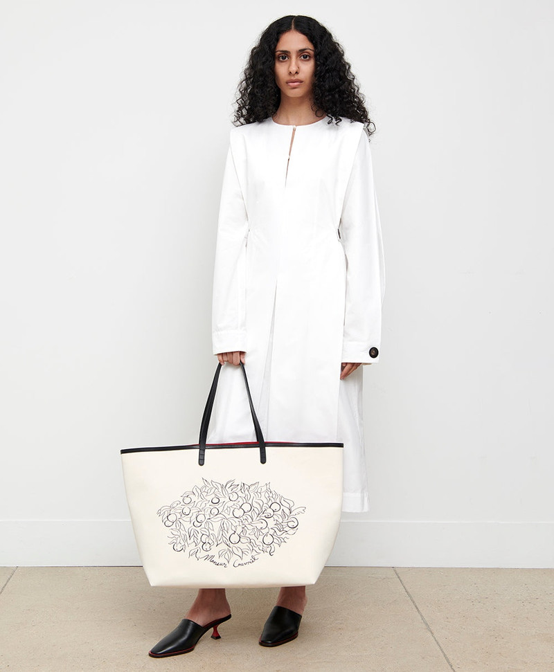 Mansur Gavriel OVERSIZED CANVAS TOTE outlook