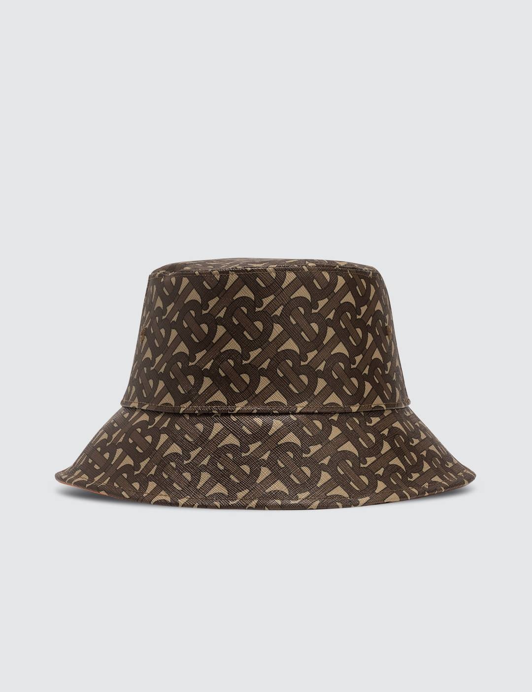 Monogram Print Bucket Hat - 3