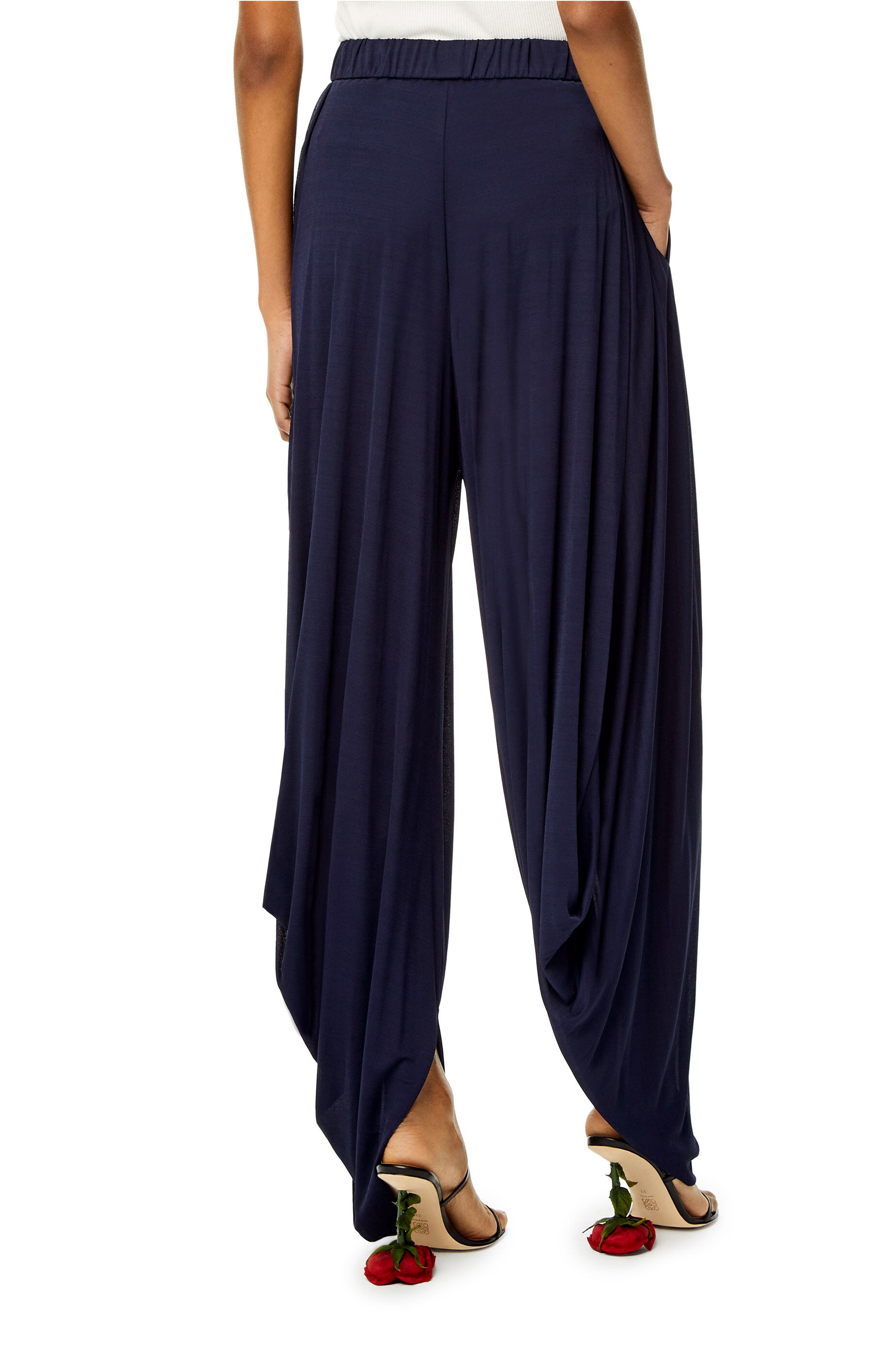 Balloon trousers in viscose - 4