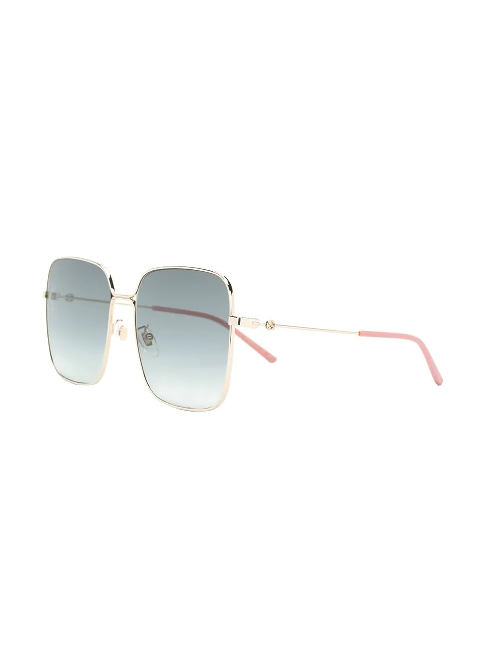 oversized square-frame sunglasses - 2