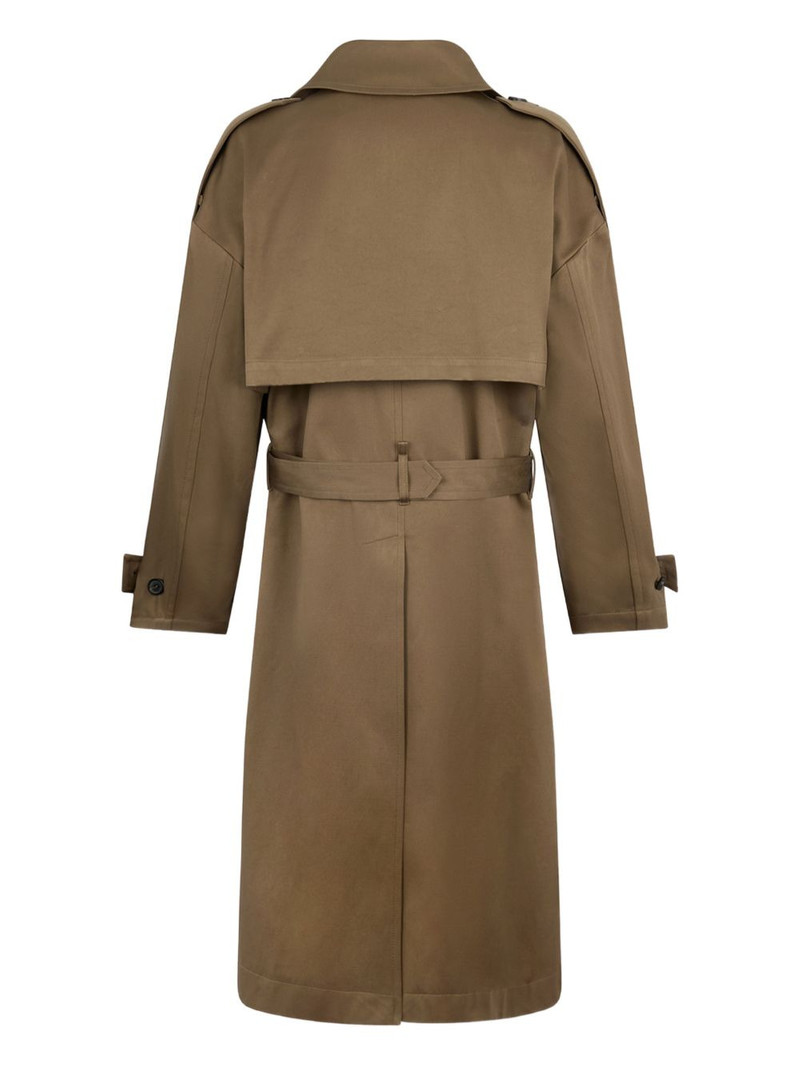DSQUARED2 belted double-breasted trench coat outlook