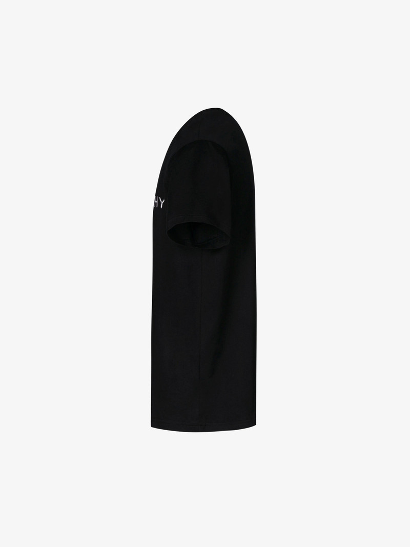 Givenchy GIVENCHY PARIS signature slim embossed t-shirt outlook