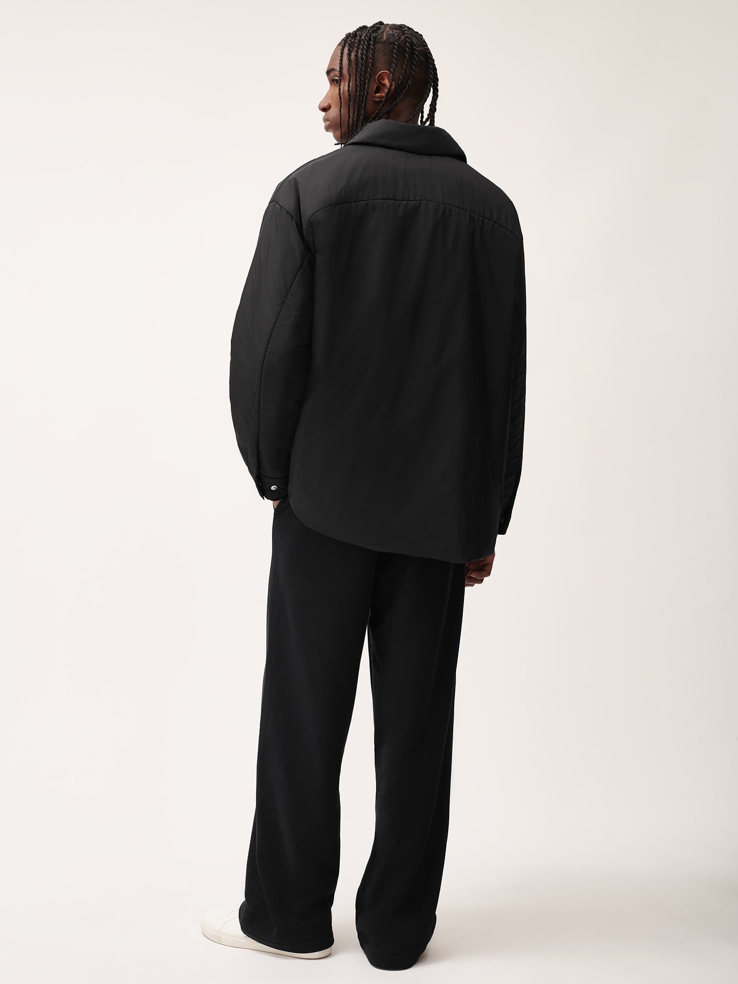 Mens 365 Midweight Straight Leg Track Pants - Twilight Black - 3
