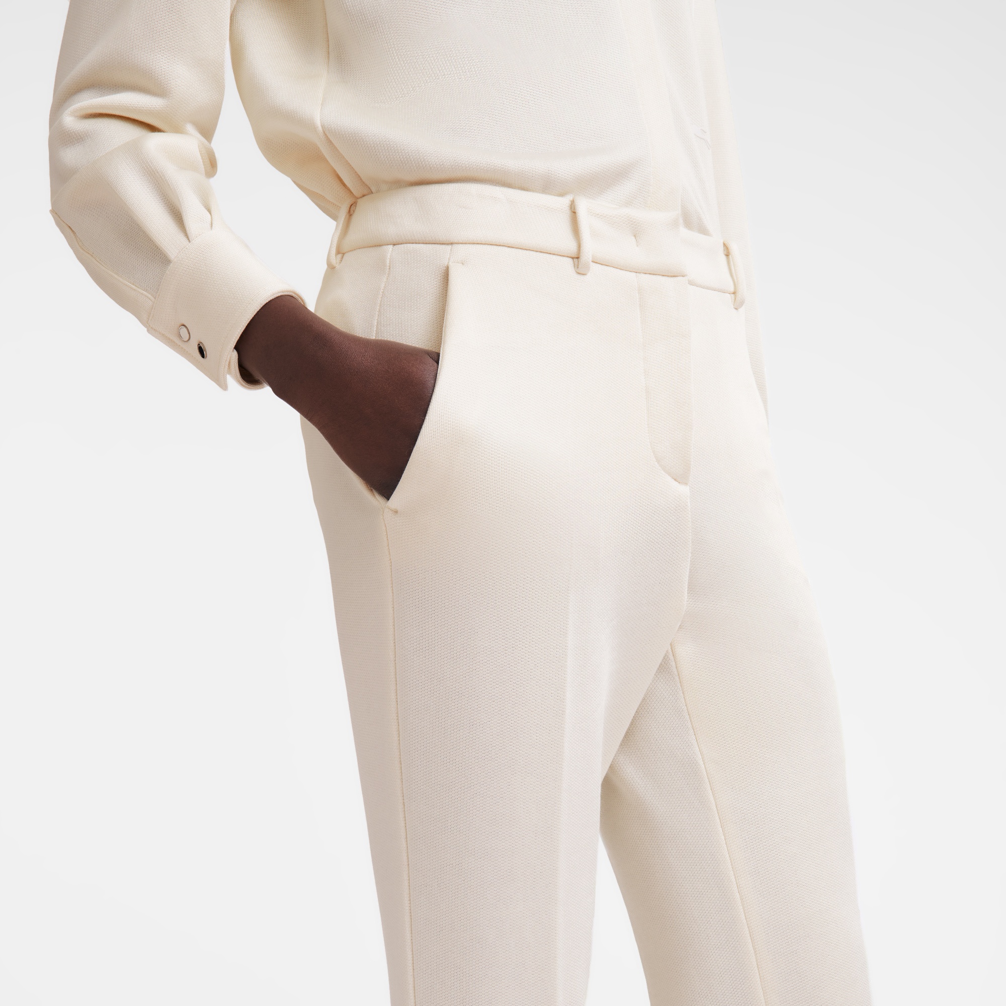 Suit pants Ecru - Jersey - 4