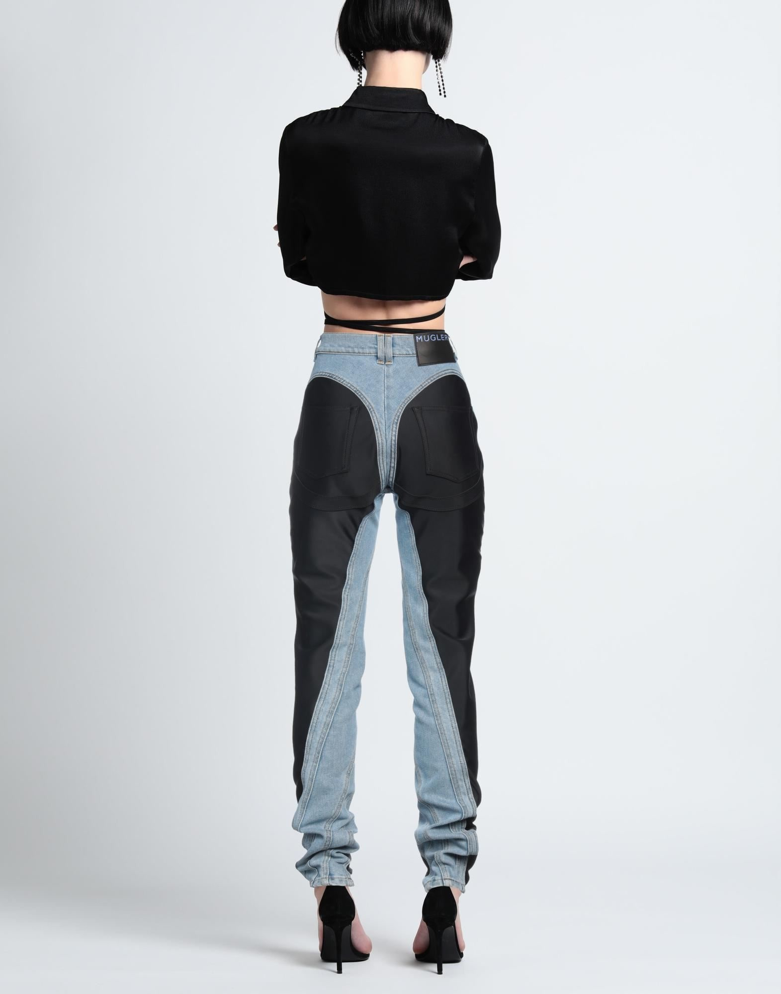 Blue Women's Denim Pants - 3