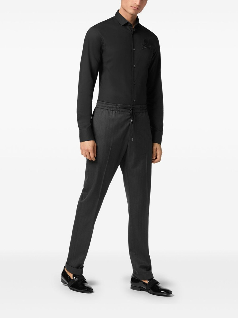 PHILIPP PLEIN wool track pants outlook