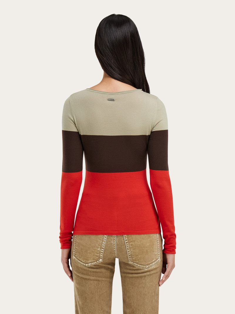 Color block top 3