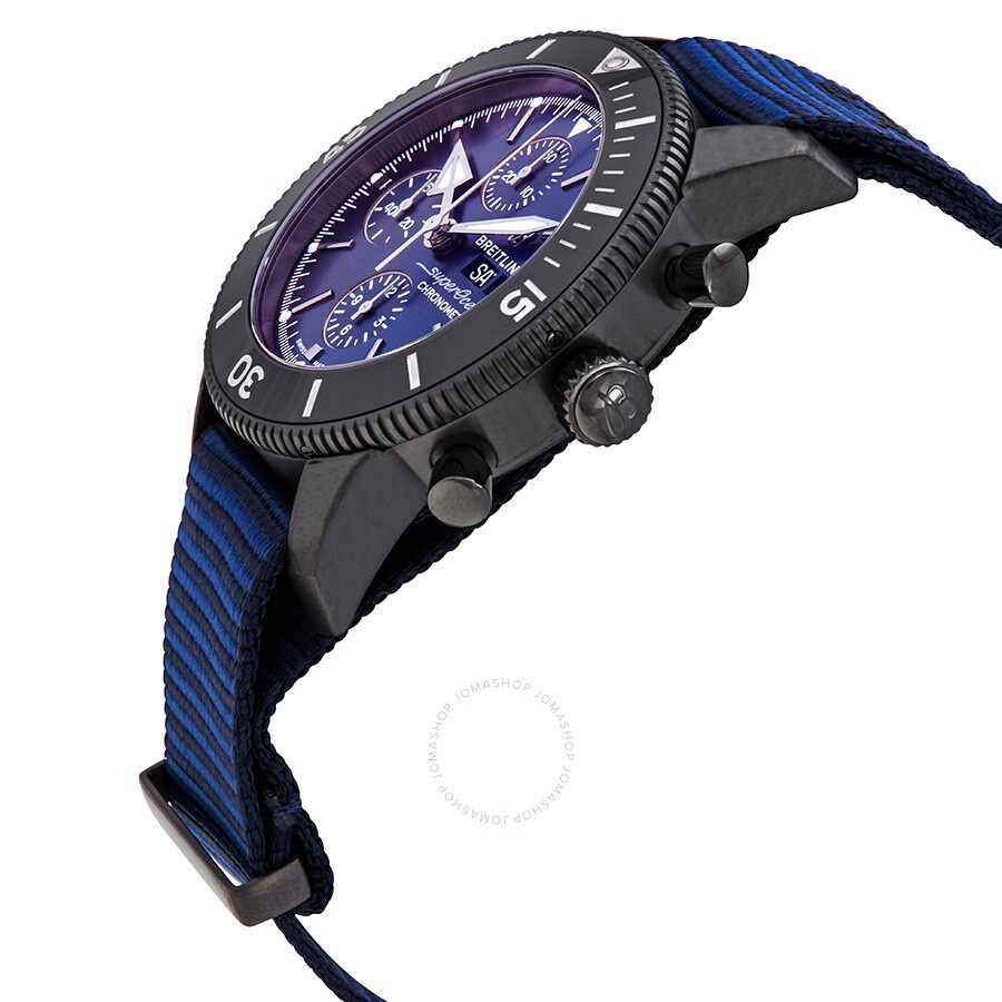 Breitling Superocean Heritage II Chronograph Automatic Chronometer Blue Dial Men's Watch M133132A1C1 - 2