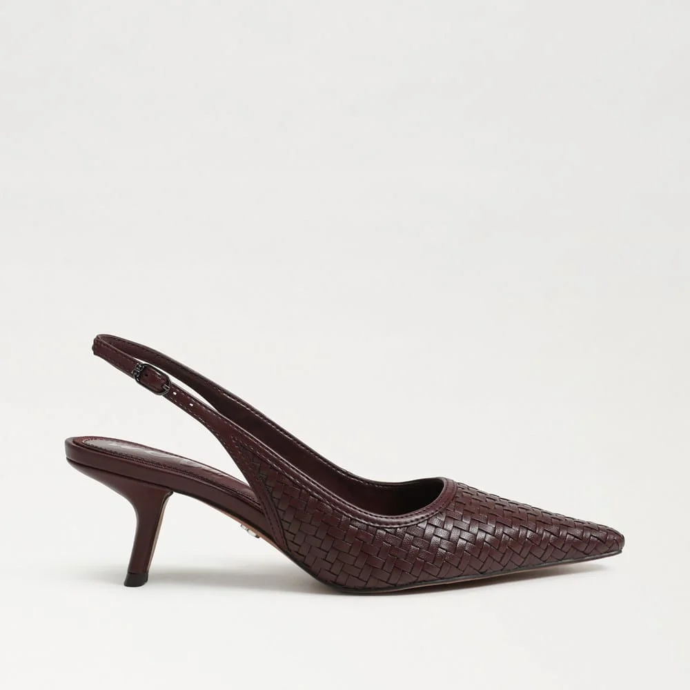 Bianka Weave Slingback Pump - 1