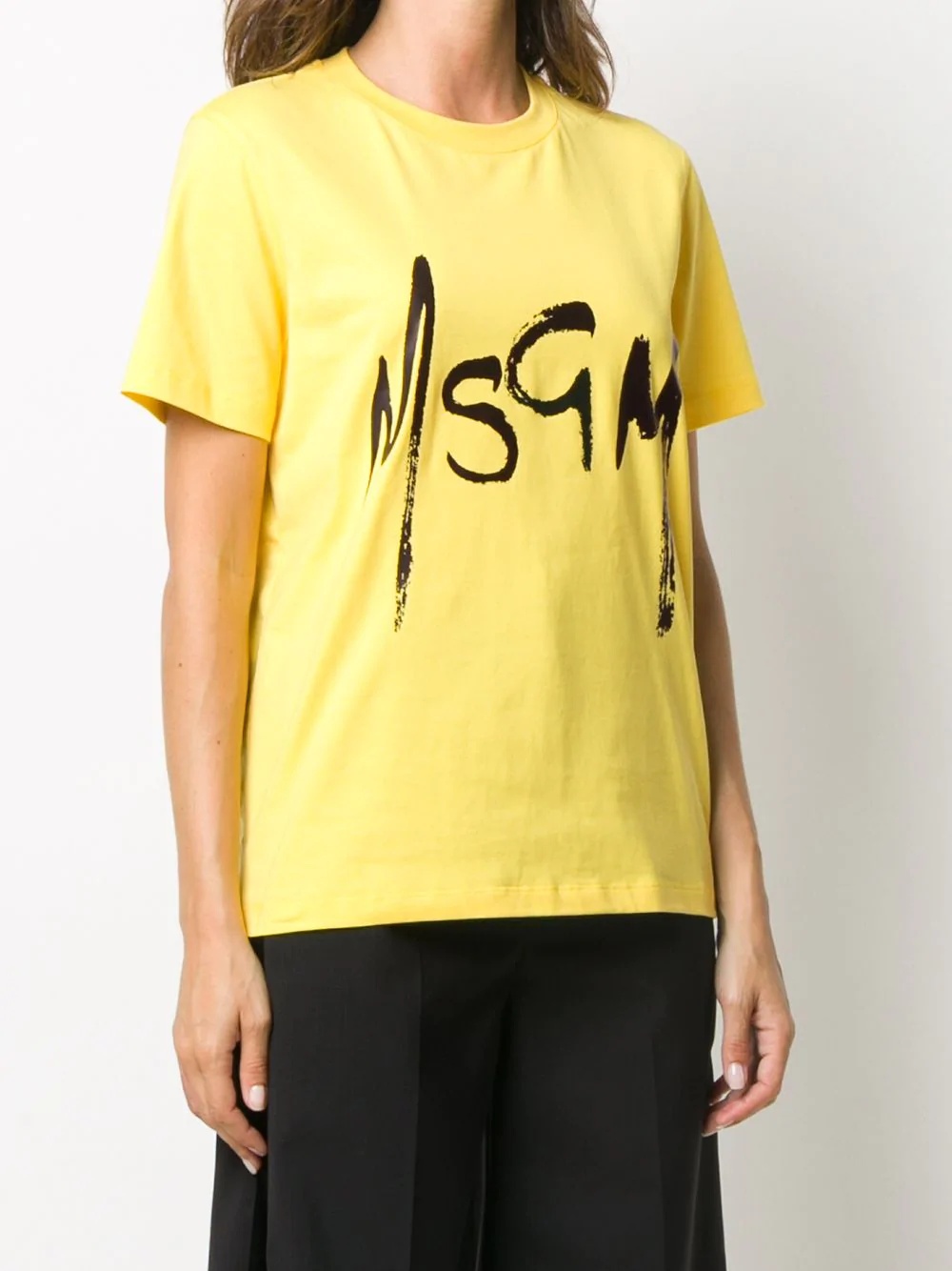 logo print T-shirt - 3