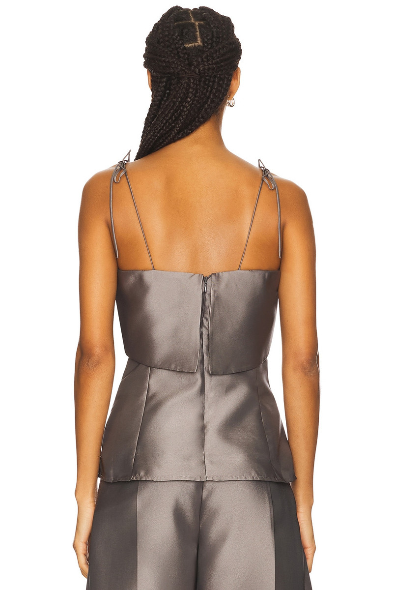The Garment Ambra Top in Smoke outlook