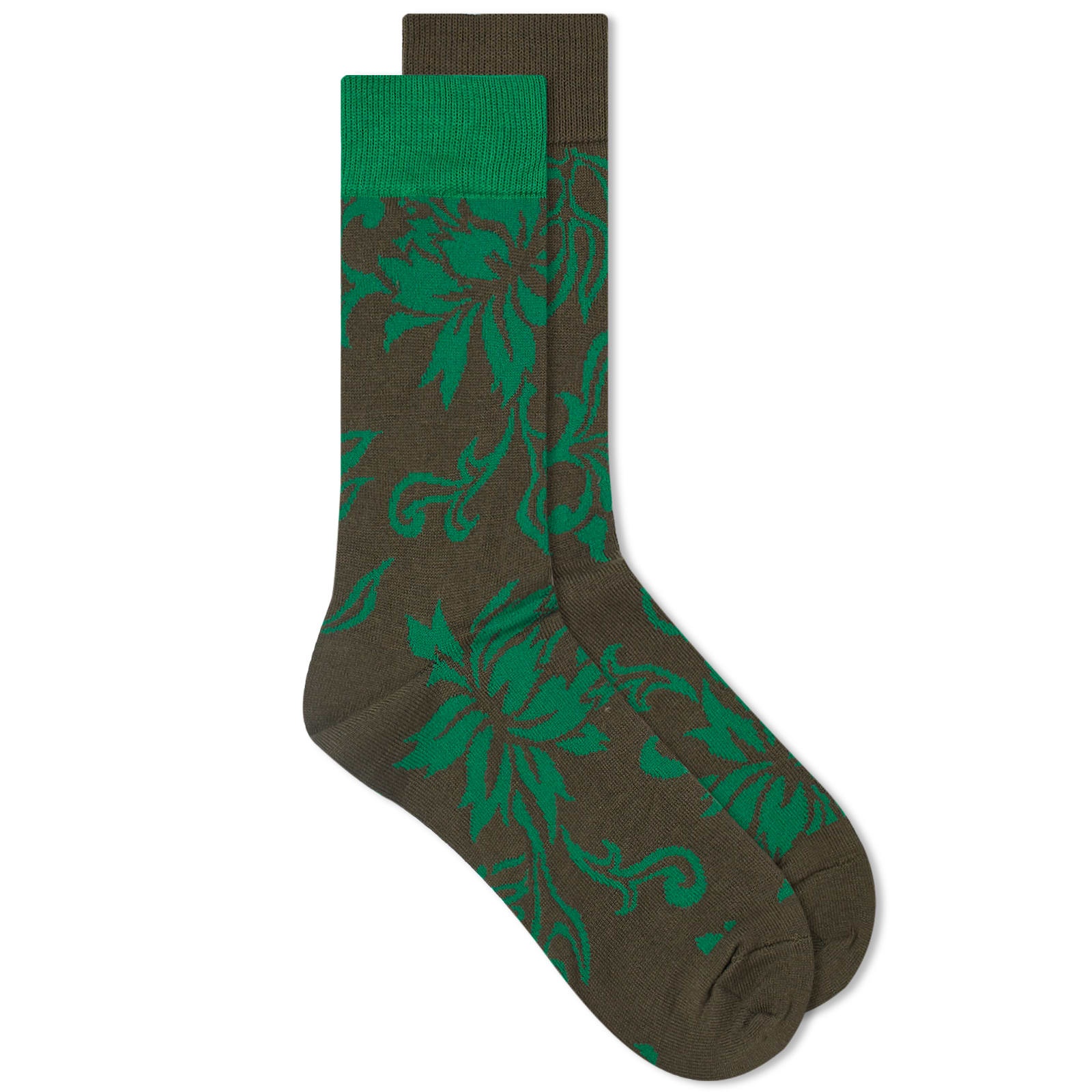 Sacai Floral Socks - 1