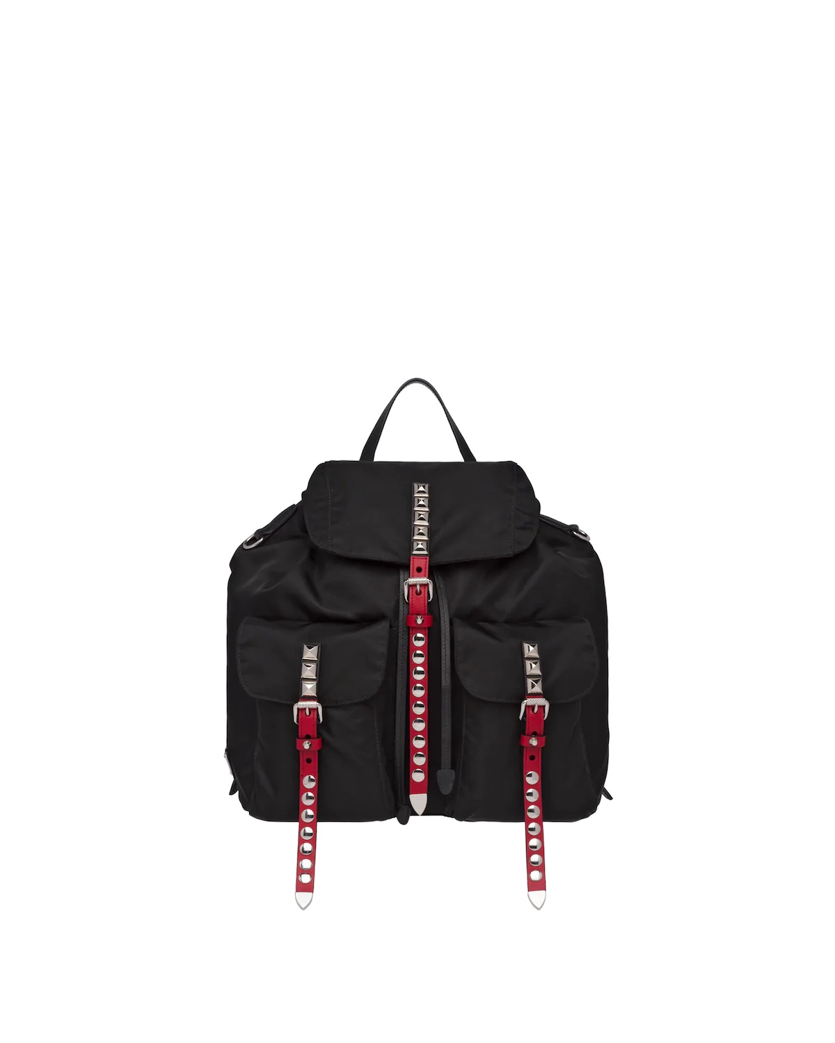 Prada Black Nylon Backpack - 1