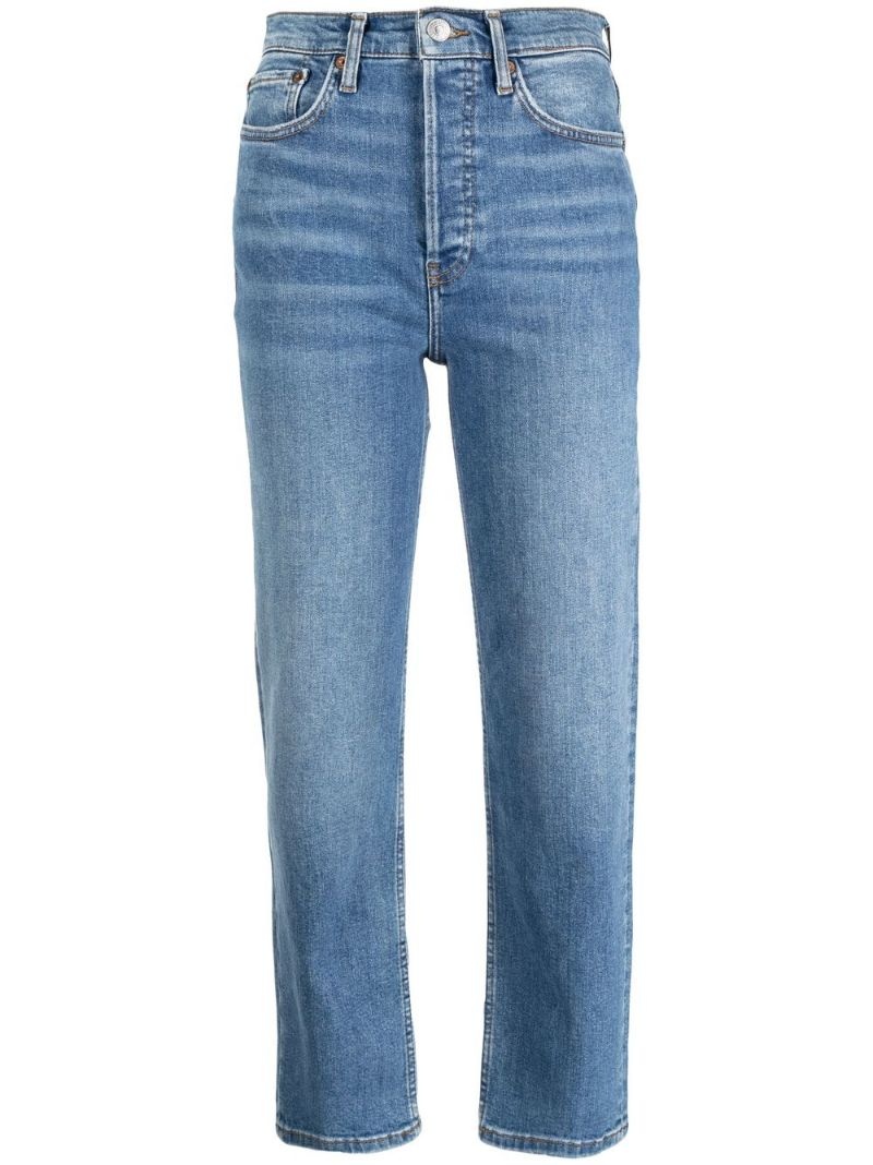 70s Stove Pipe straight jeans - 1