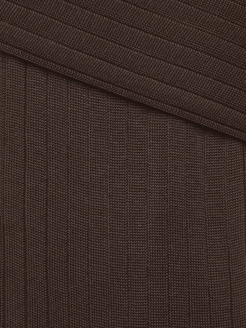 ZEGNA BROWN COTTON SOCKS outlook