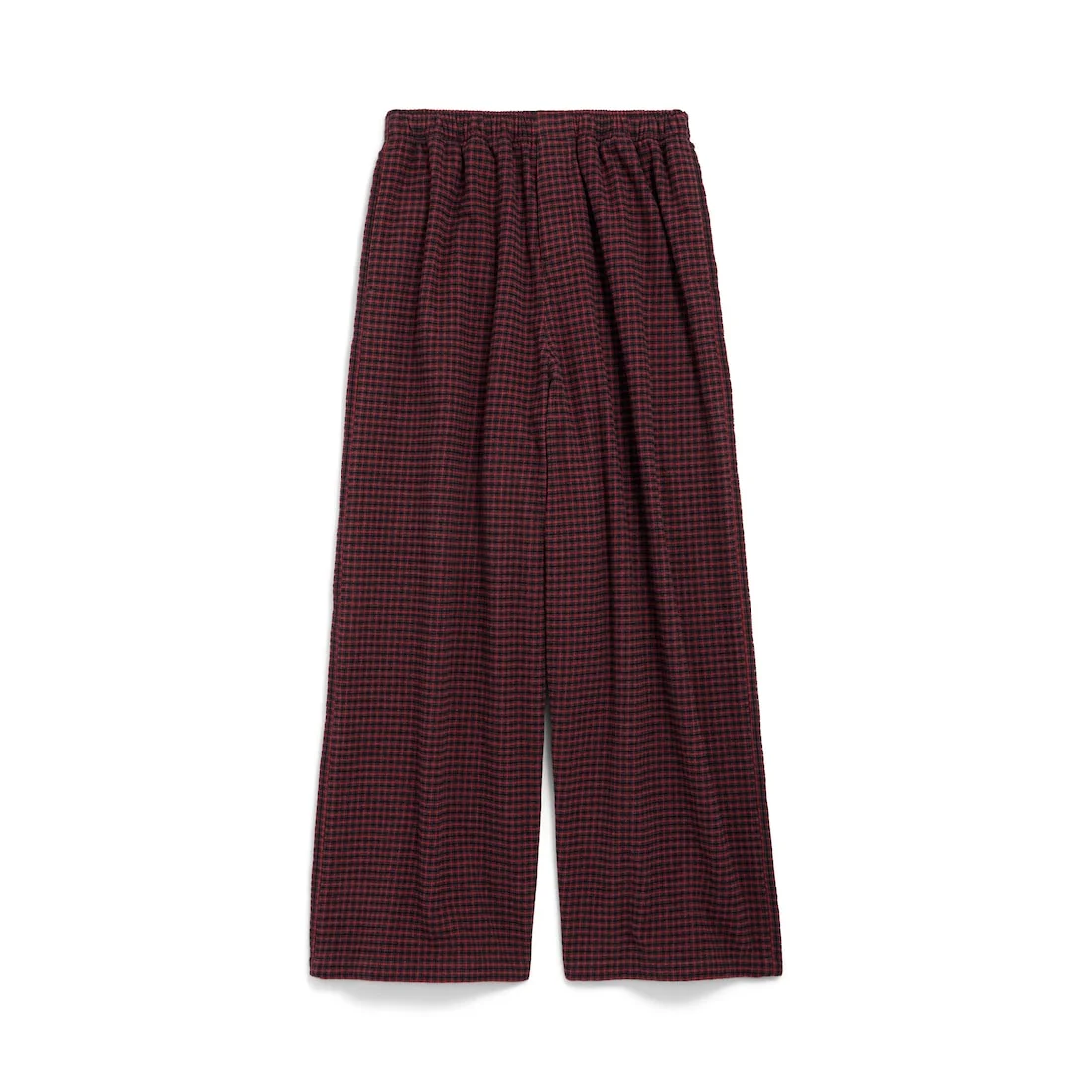 Men's Hybrid Large Fit Pants in Red/grey - 1