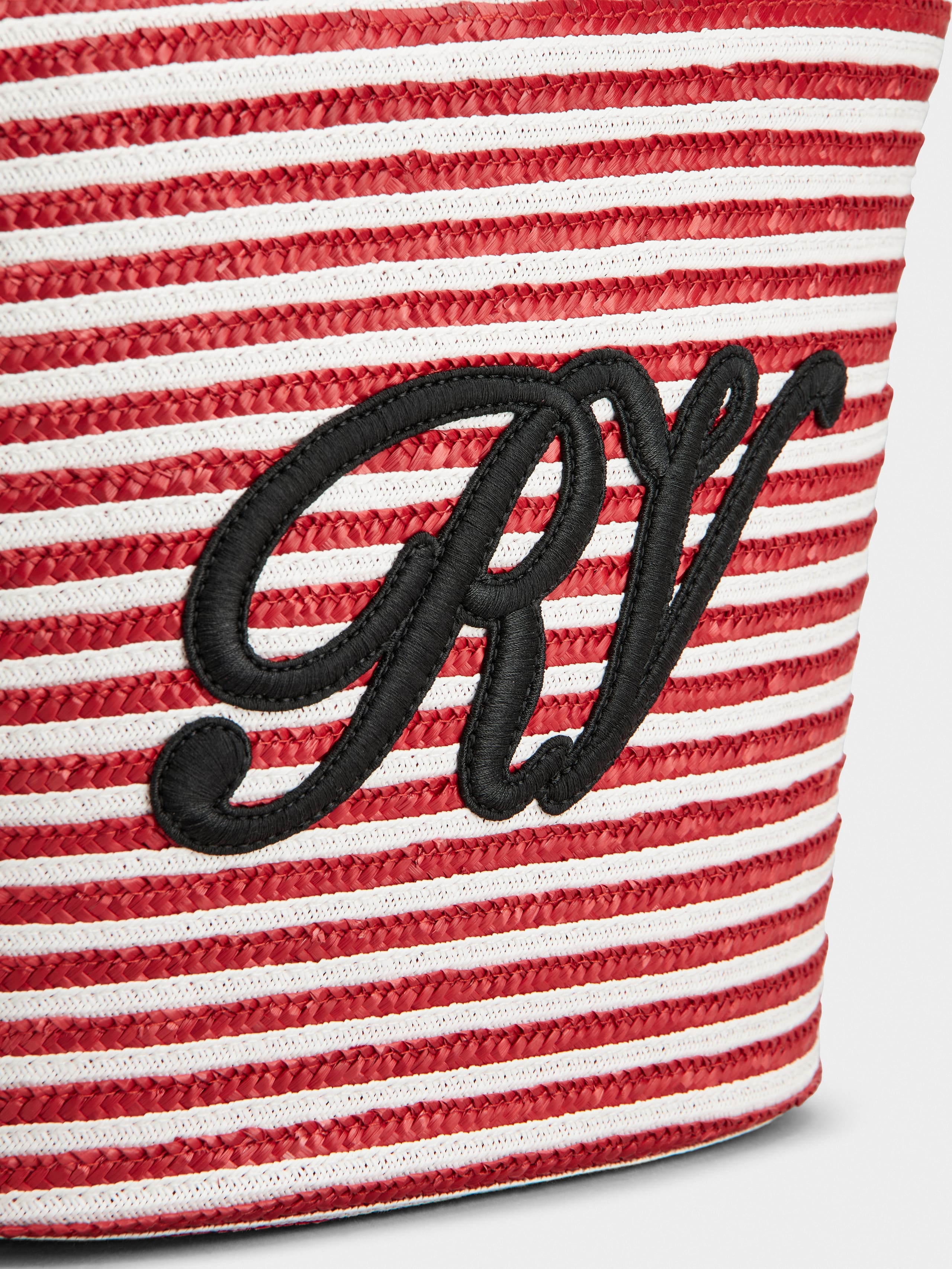 Small Shopping Bag in raffia - 7
