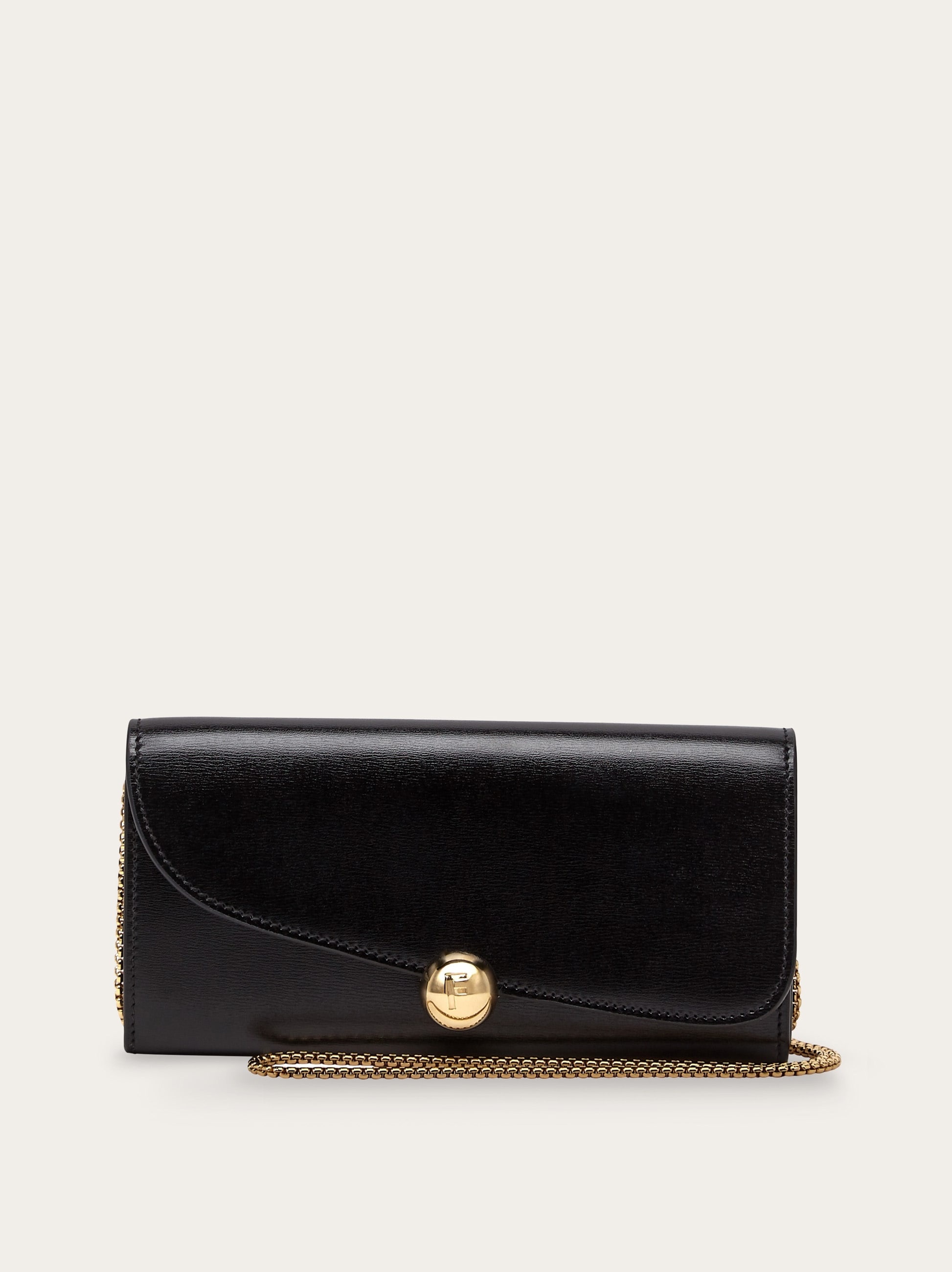 Asymmetrical flap wallet - 1