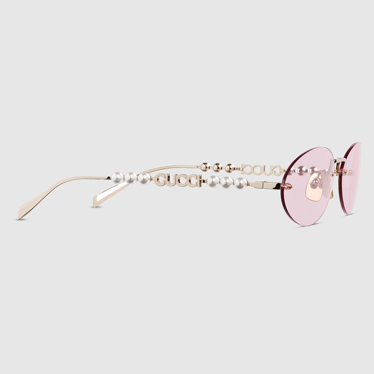 Oval frame sunglasses - 2