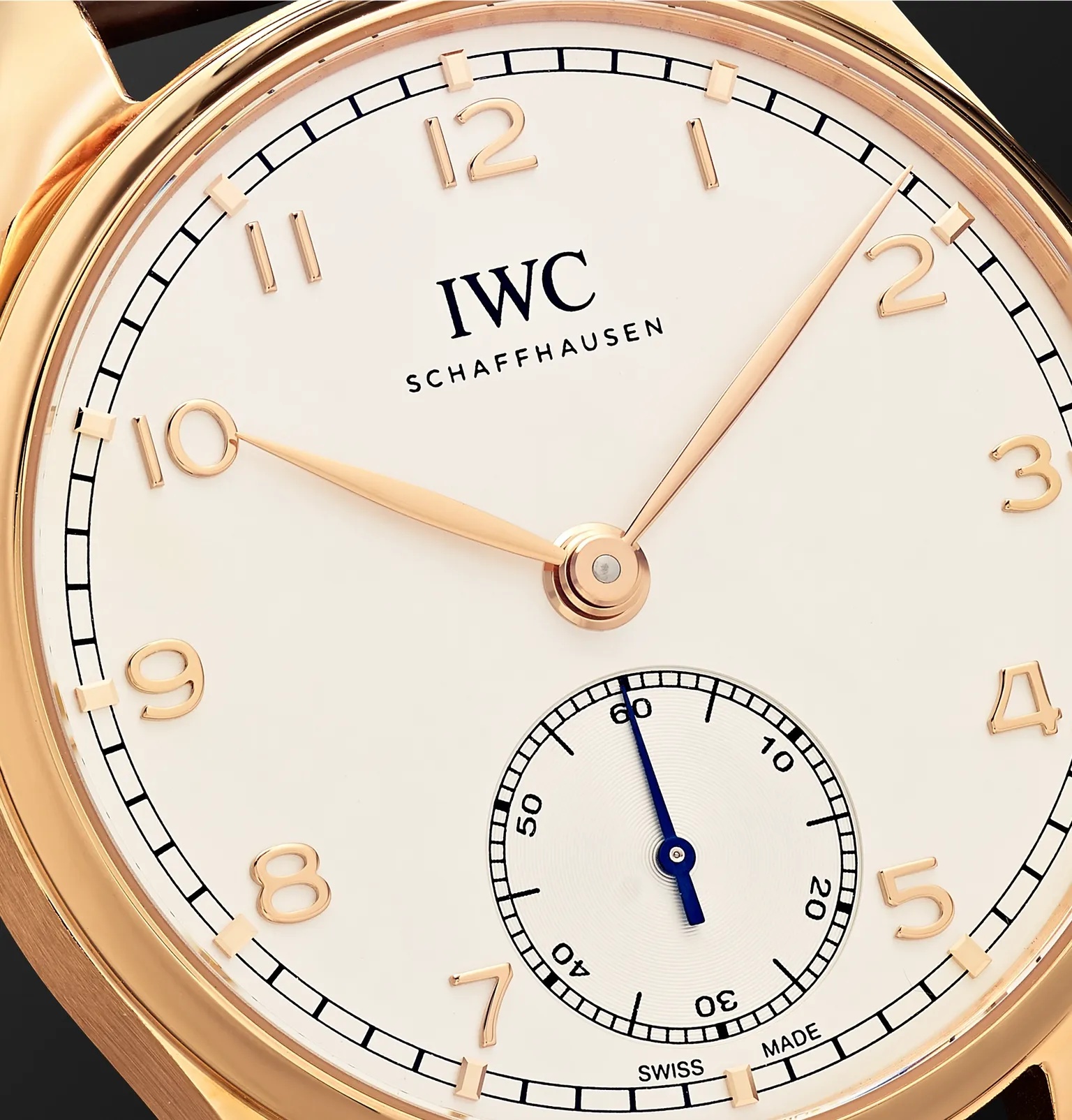 Portugieser Automatic 40.4mm 18-Karat Gold and Alligator Watch, Ref. No. IW358306 - 6