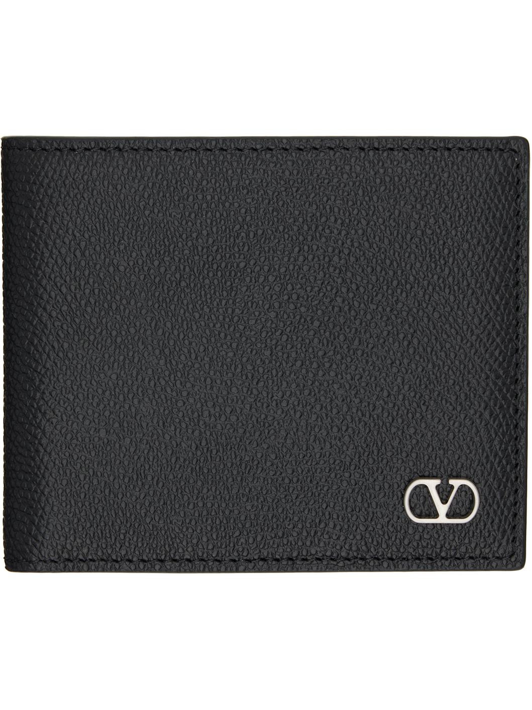 Black VLogo Signature Wallet - 1