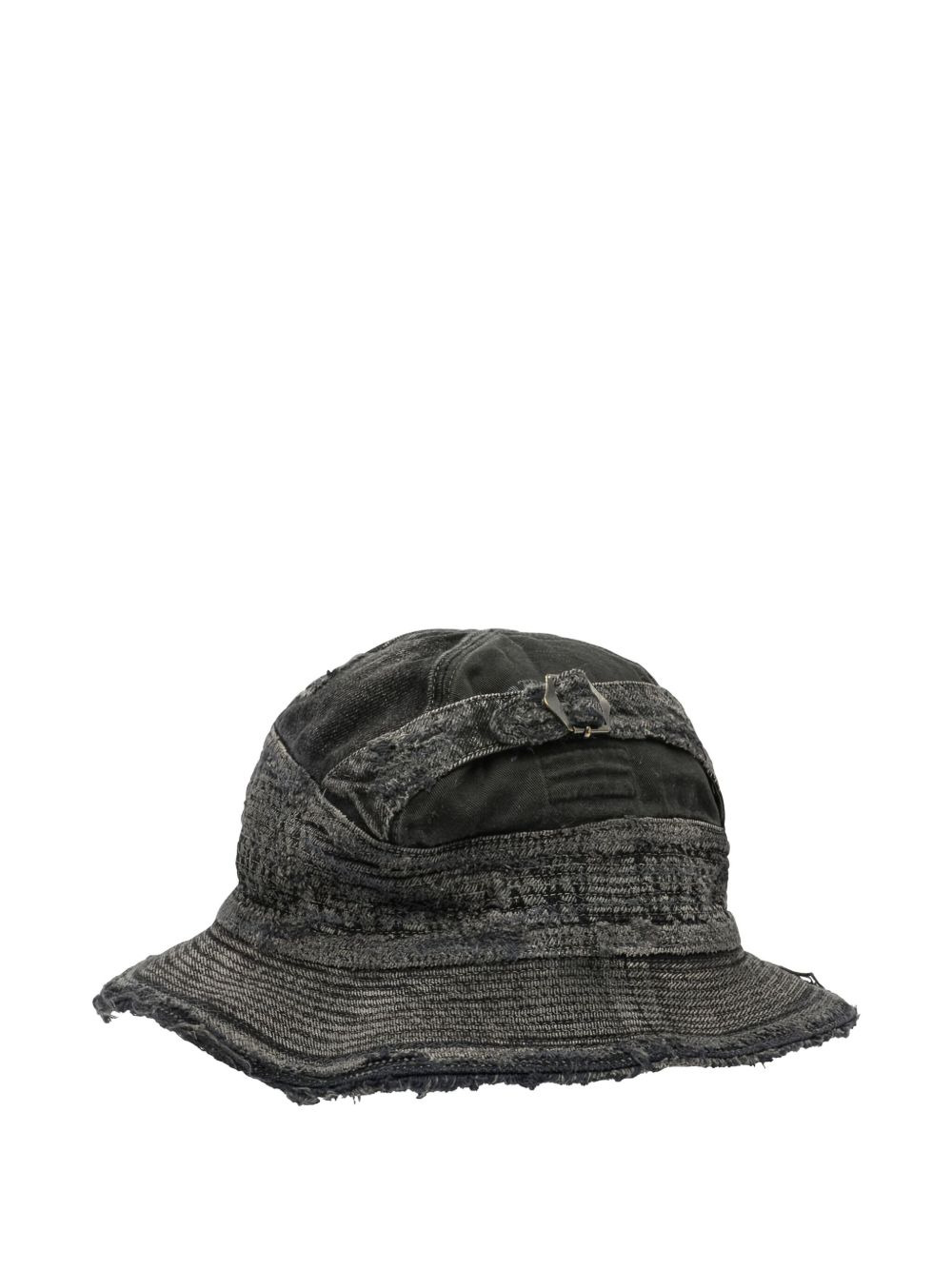 frayed-details bucket hat - 4