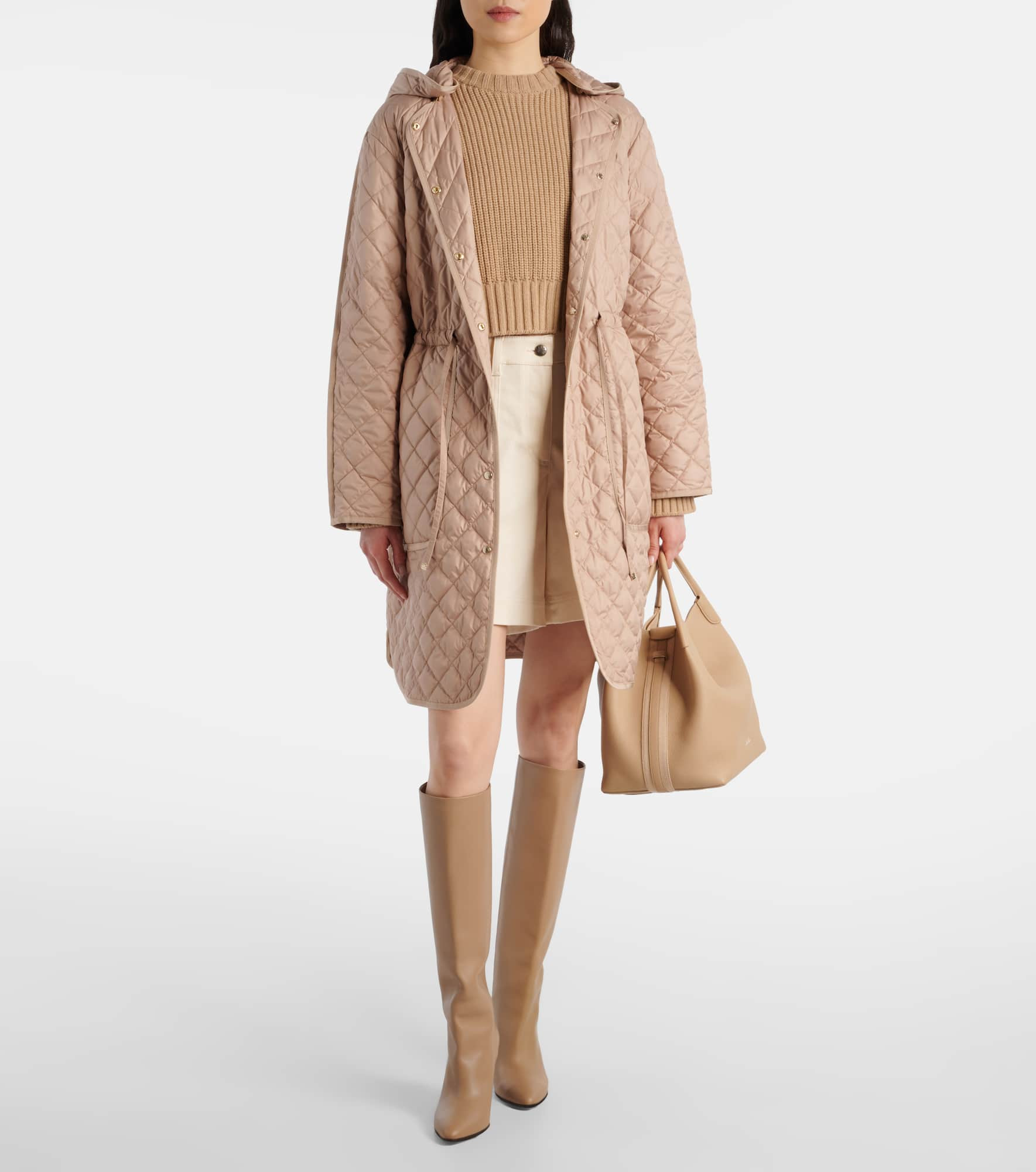 Etelan quilted down coat - 2