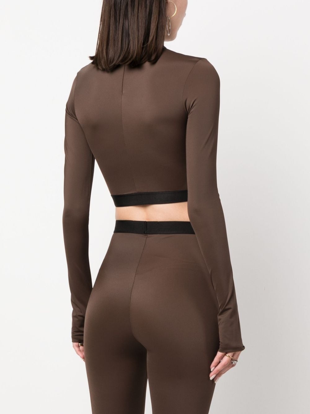logo-underband crop top - 4