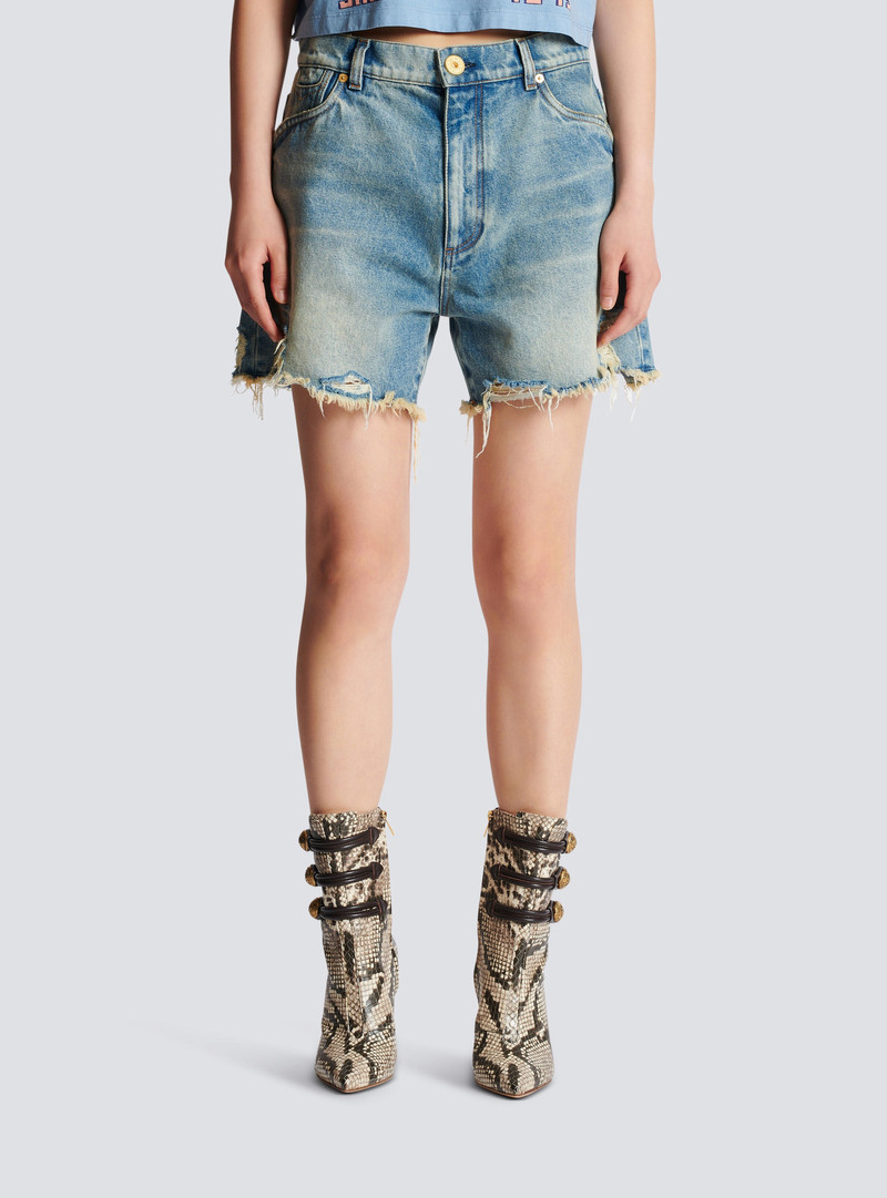 Vintage denim shorts 5