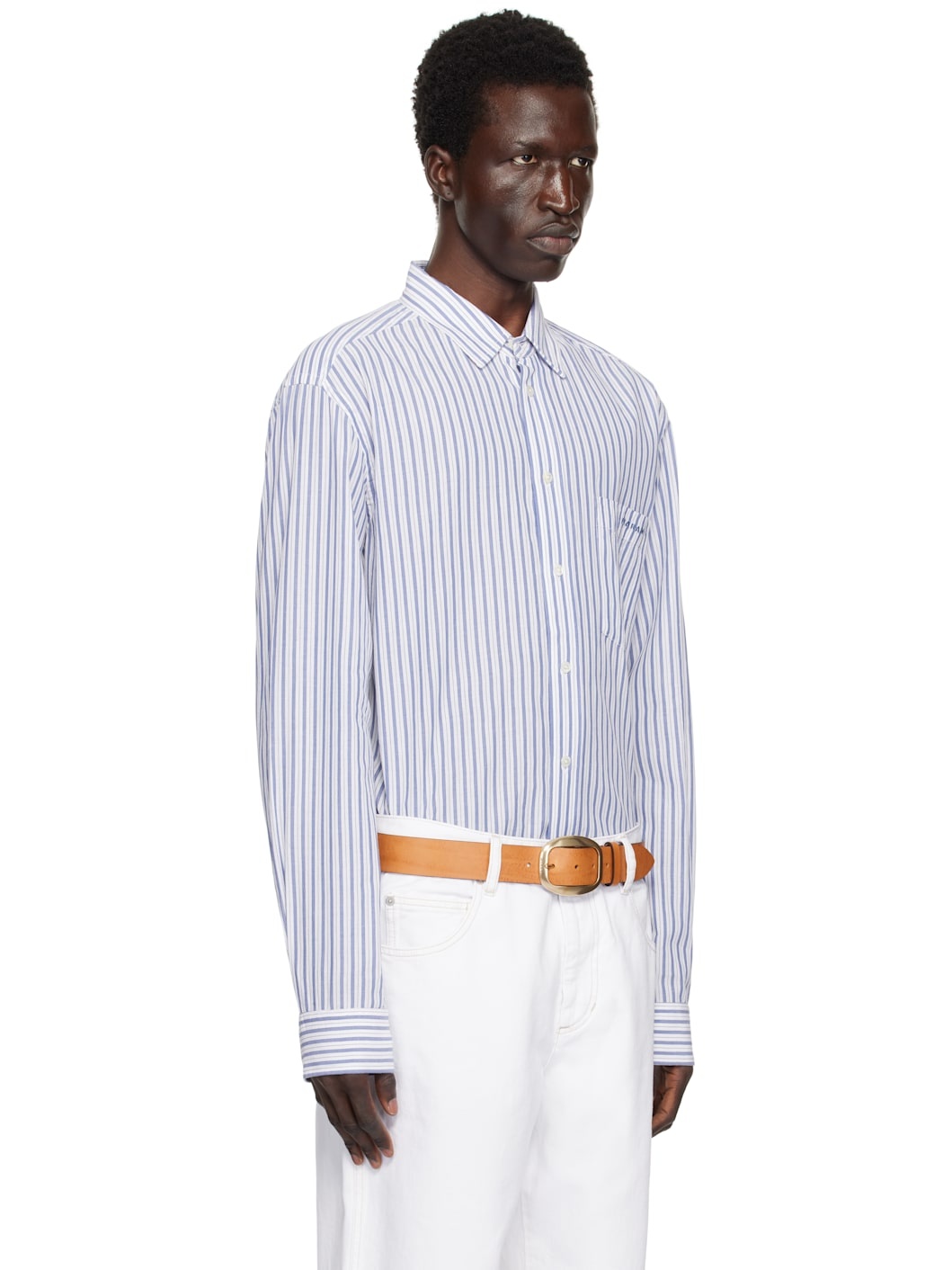 Blue & White Jasolo Shirt - 2