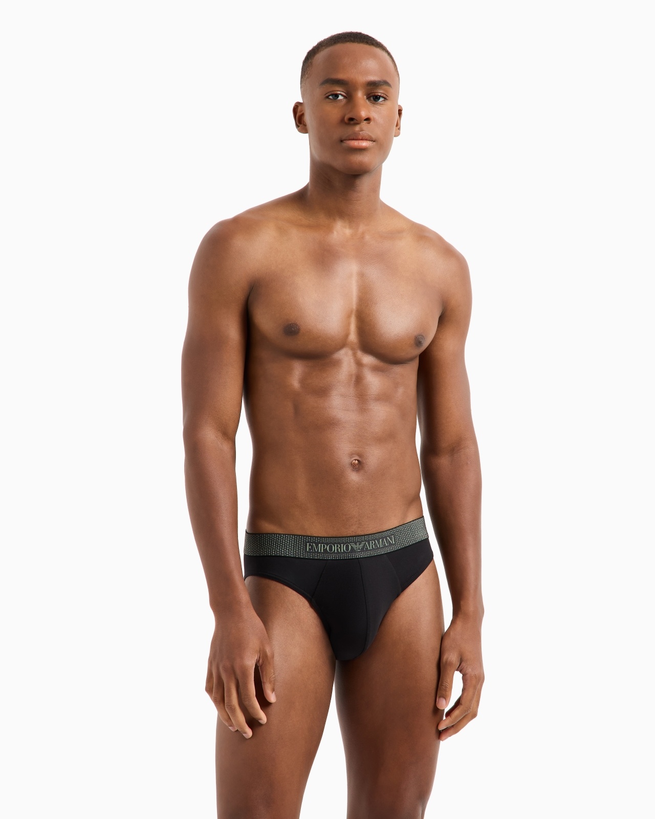 ASV SHINY LOGOBAND ELASTICATED WAIST BRIEFS - 2