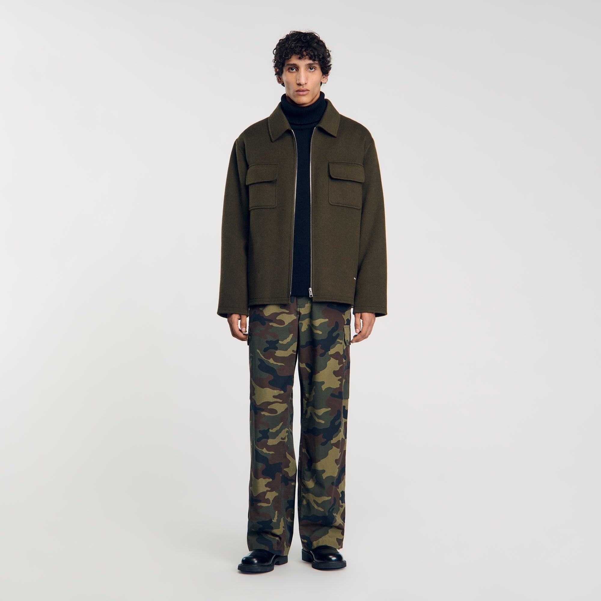 ZIPPED OVERSHIRT - 3