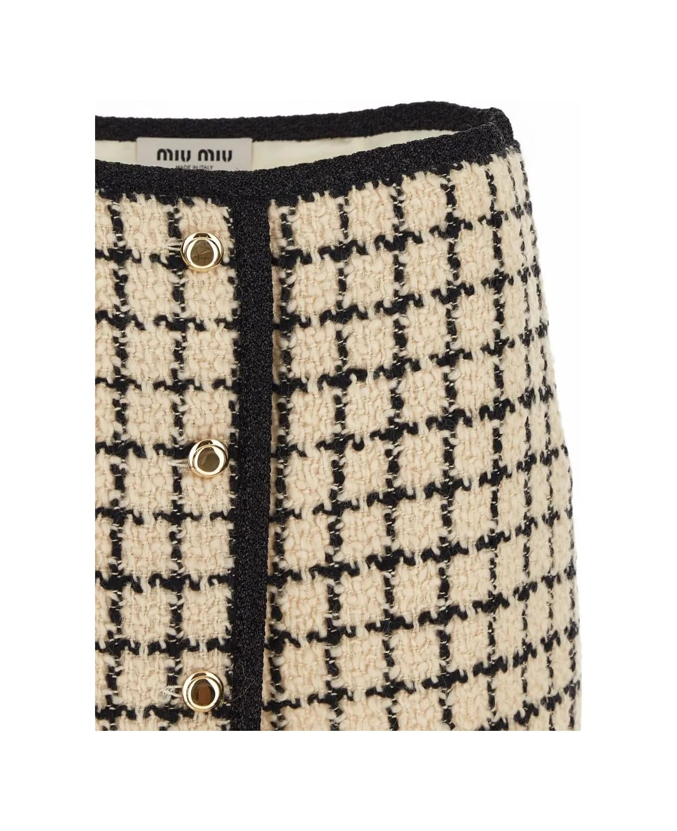 Wool Mini Skirt - 3