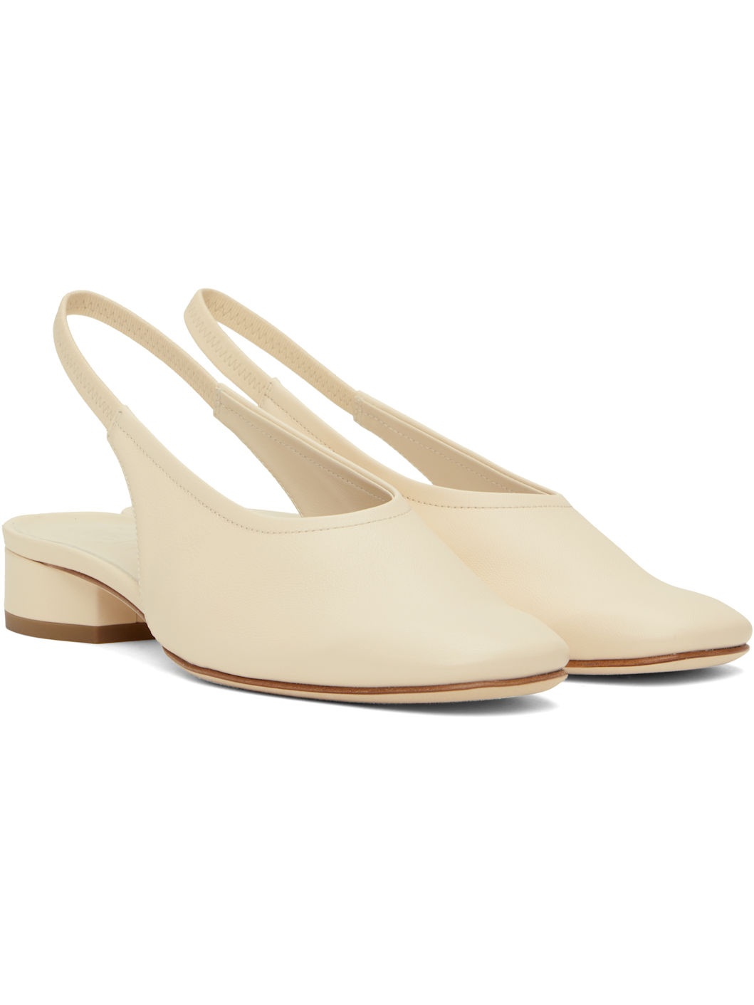 Off-White Dua Nappa Leather Heels - 4