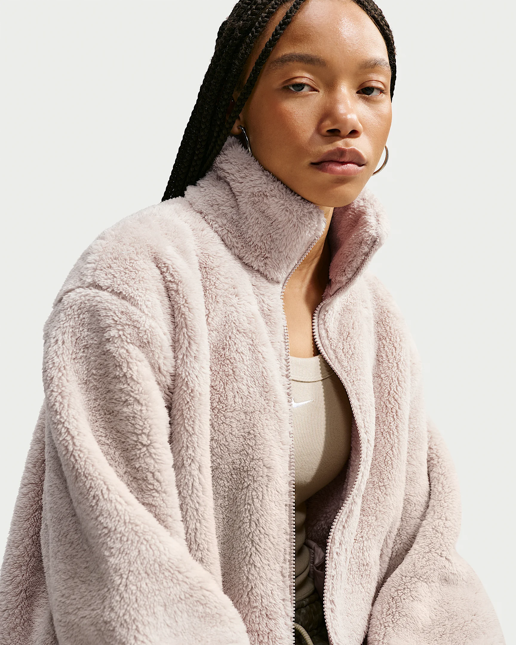 Nike Sportswear Essential Women's High-Pile Fleece Jacket - 1