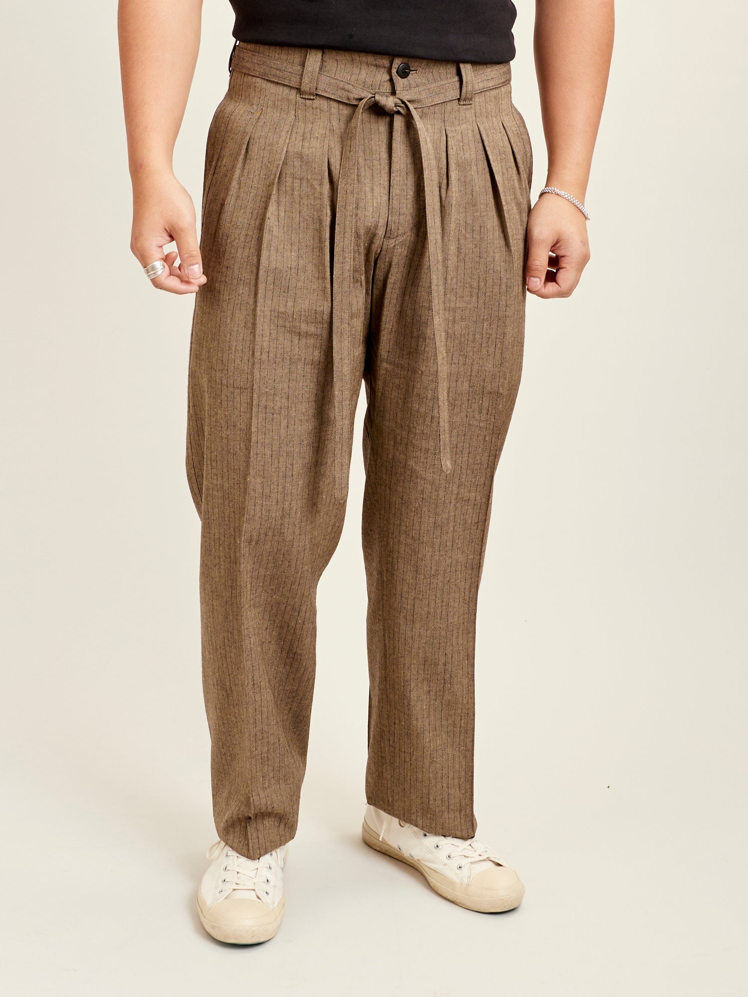 visvim Hakama Pants Santome in Grey | REVERSIBLE