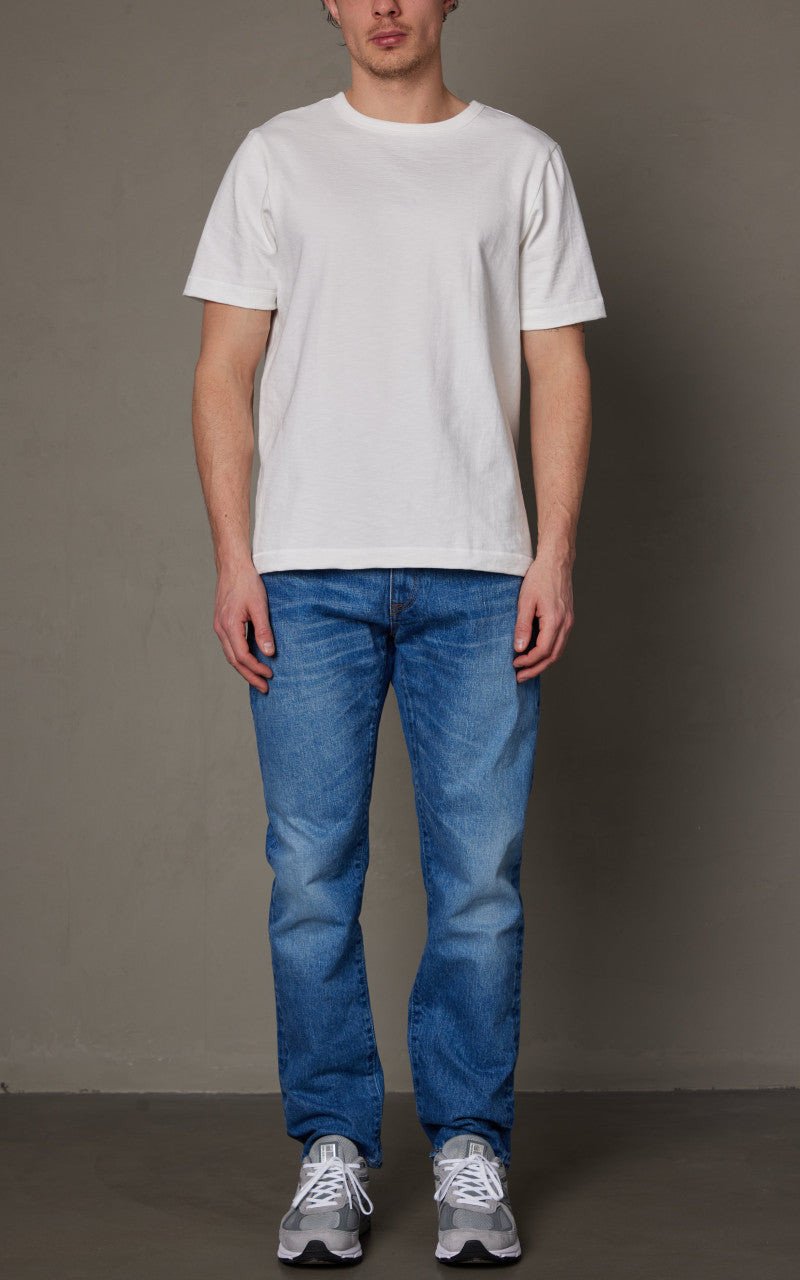 Merz b. Schwanen MERZ B. SCHWANEN 2S14 CREW NECK TEE WHITE outlook